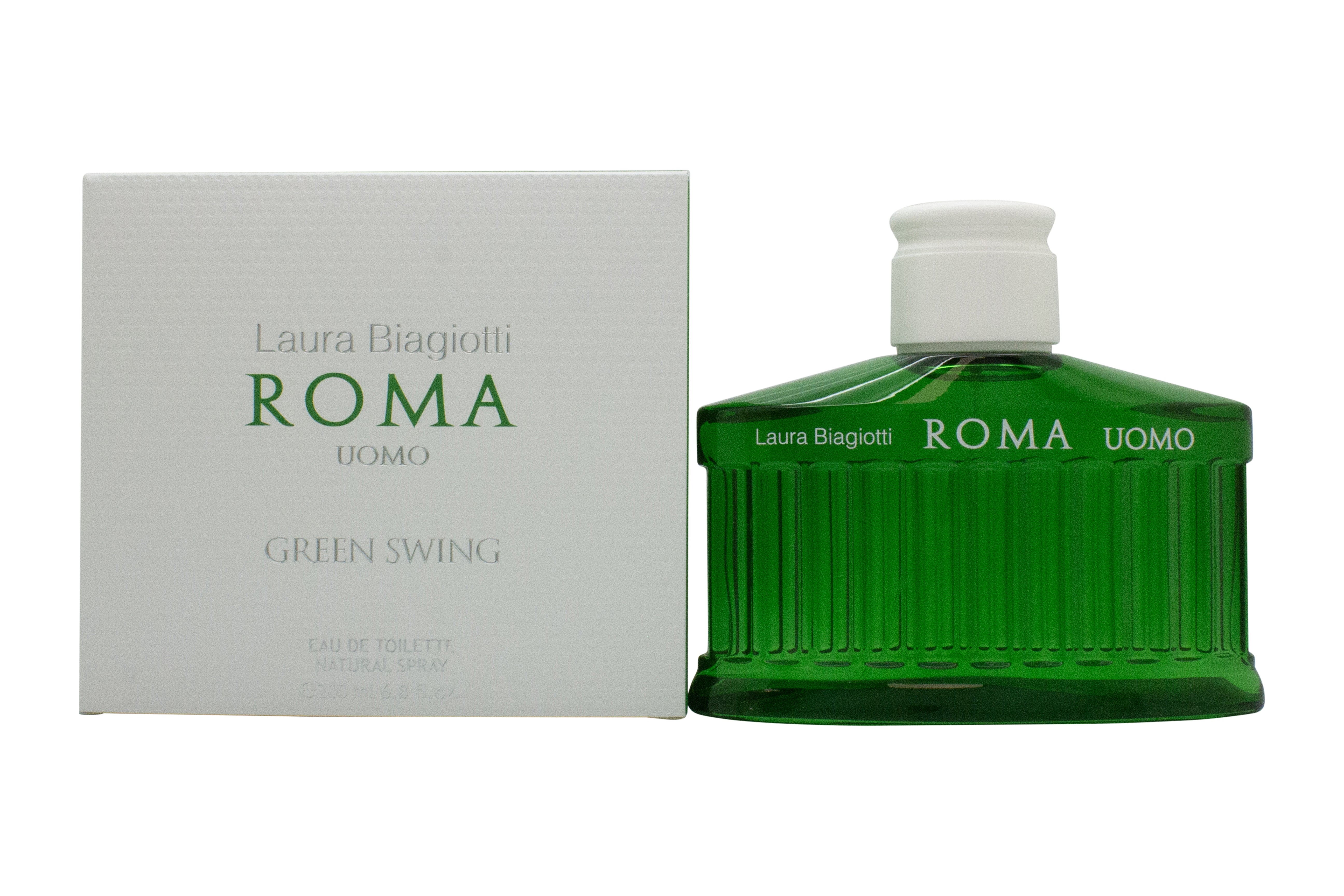 Laura Biagiotti Roma Uomo Green Swing Eau de Toilette 200ml Spray