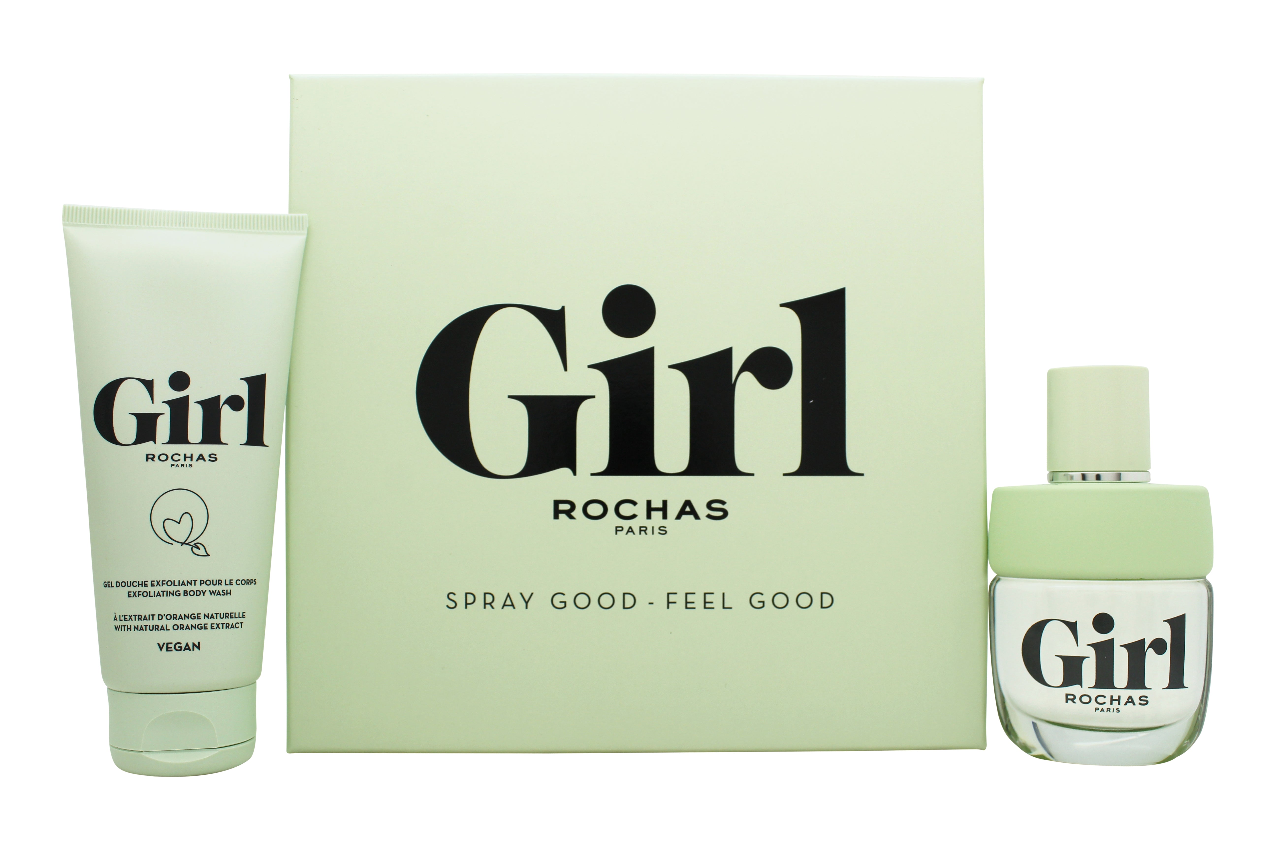 Rochas Girl Geschenkset 60ml EDT + 100ml Douchegel