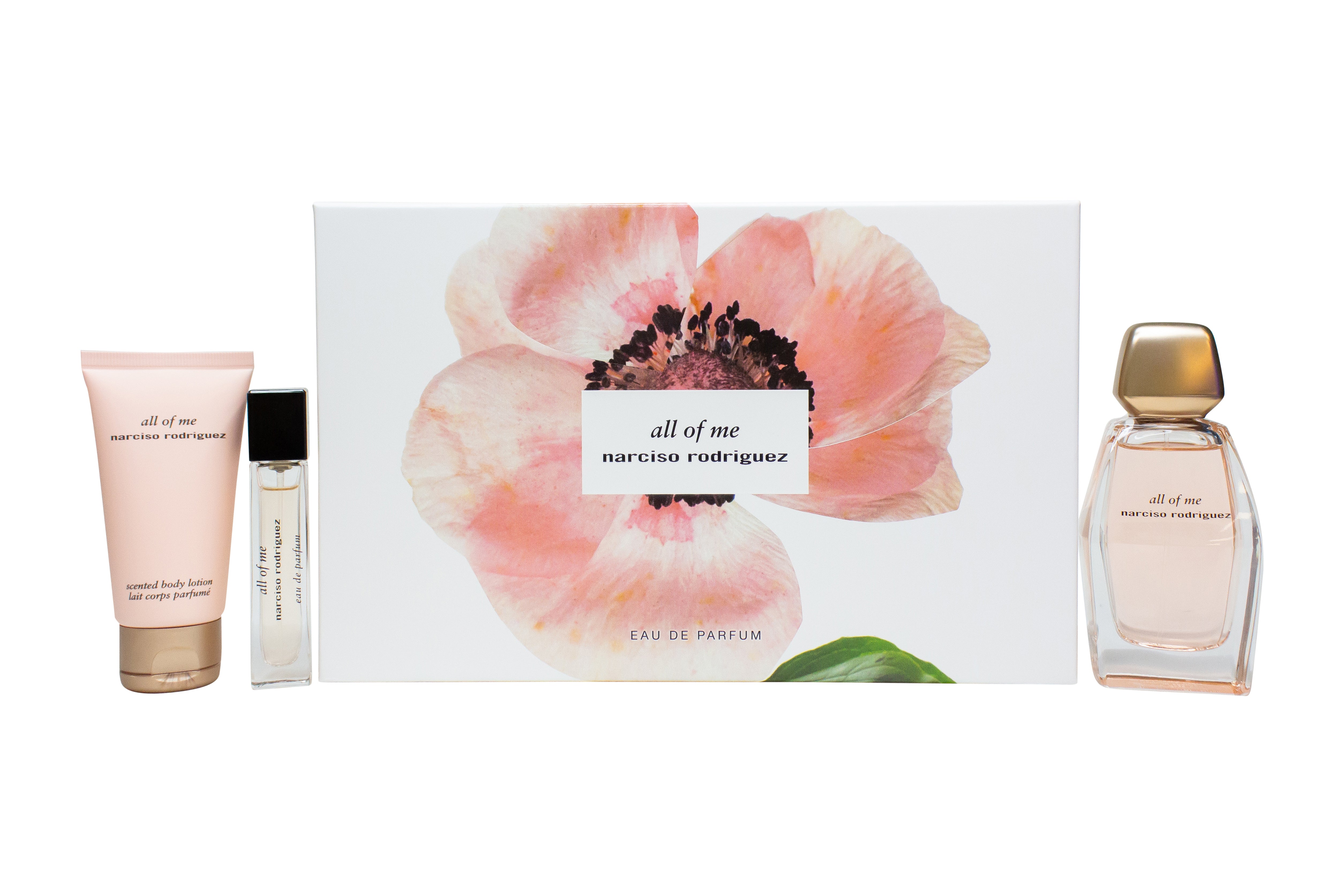Narciso Rodriguez All Of Me Geschenk-Set 90ml EDP + 50ml Körperlotion + 10ml EDP
