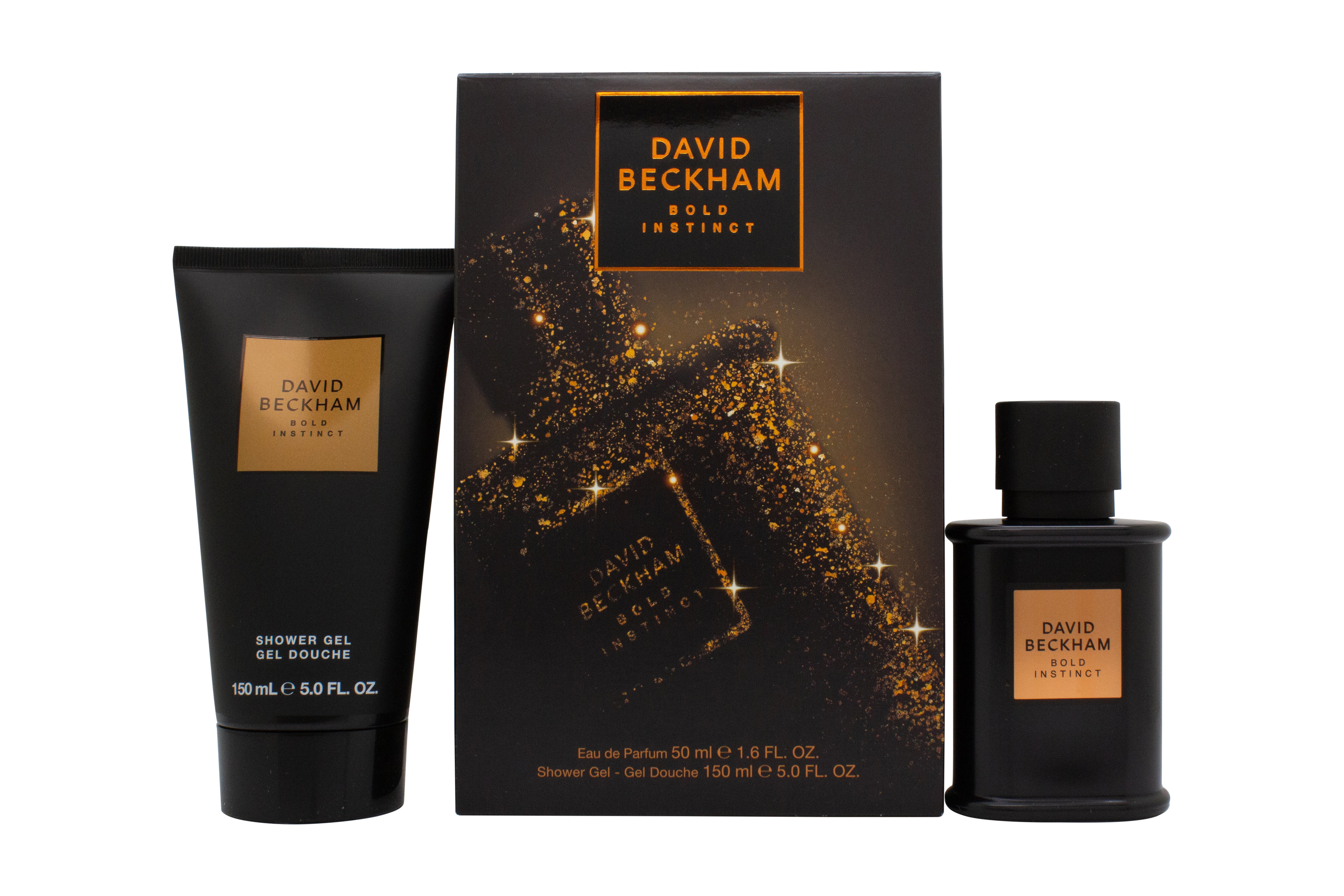 David Beckham Bold Instinct Geschenkset 50ml EDP + 200ml Douchegel