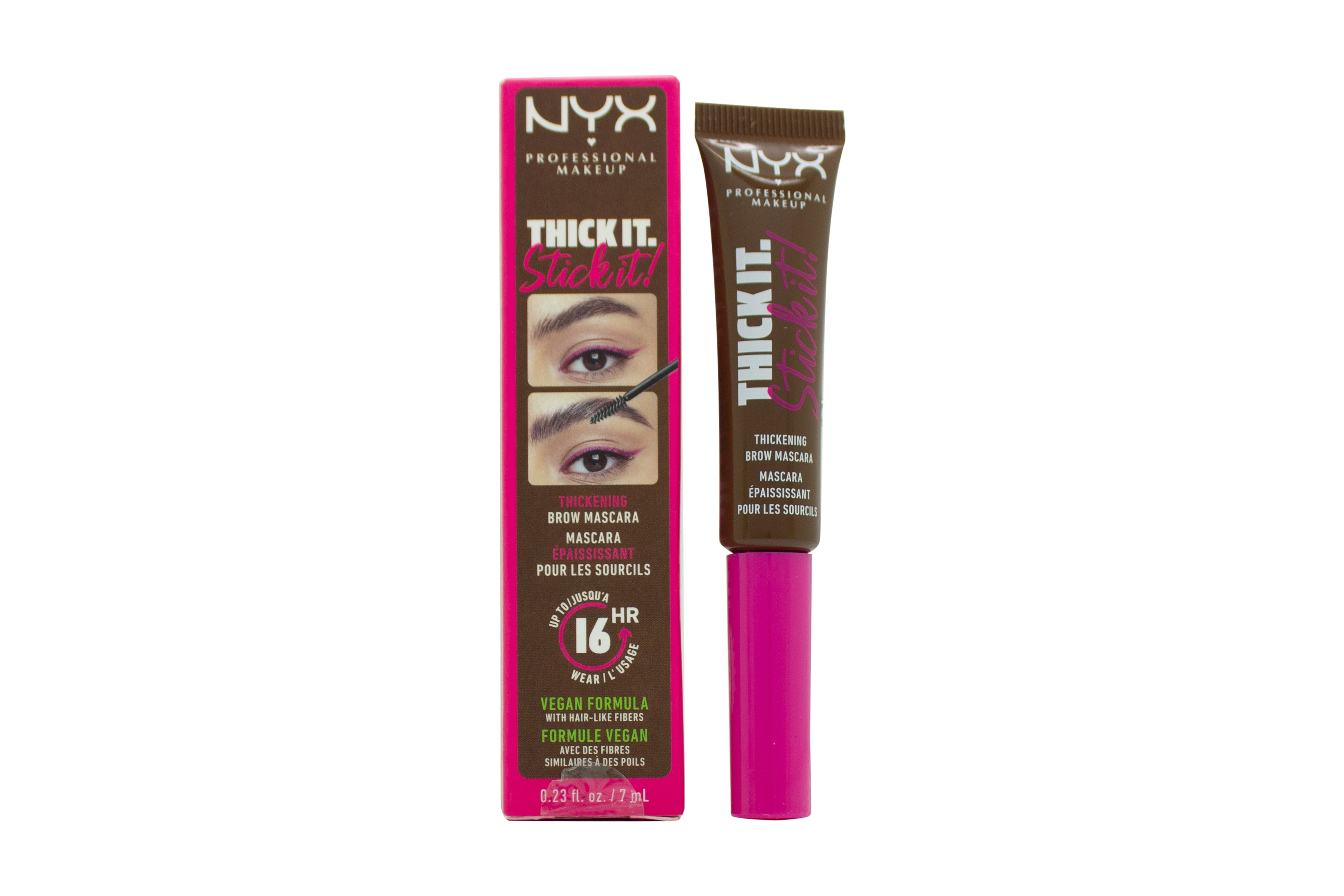 NYX Thick It. Stick It! Thickening Brow Mascara 7ml - 06 Brunette