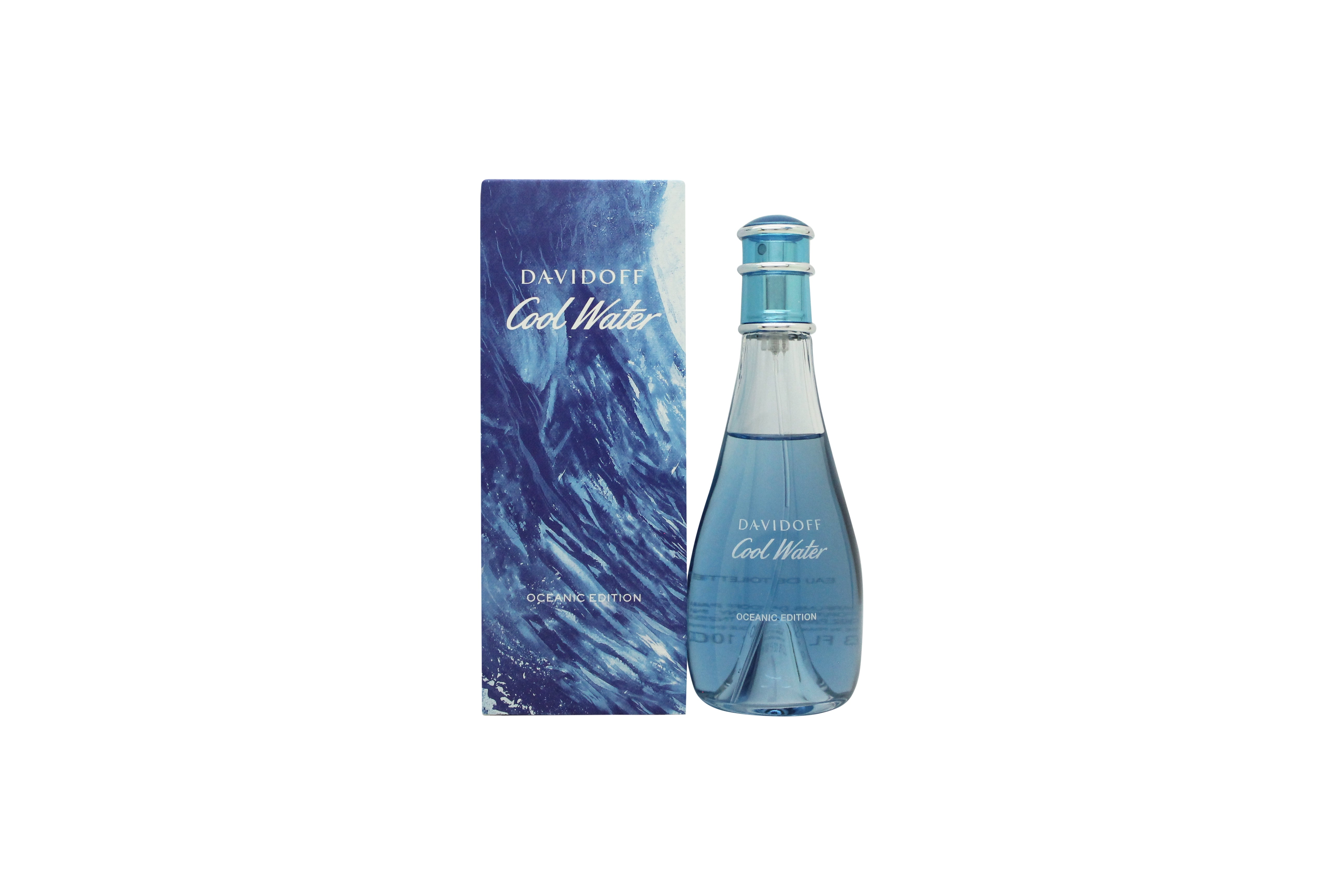 Davidoff Cool Water Woman Eau de Toilette 100ml Spray - Oceanic Edition