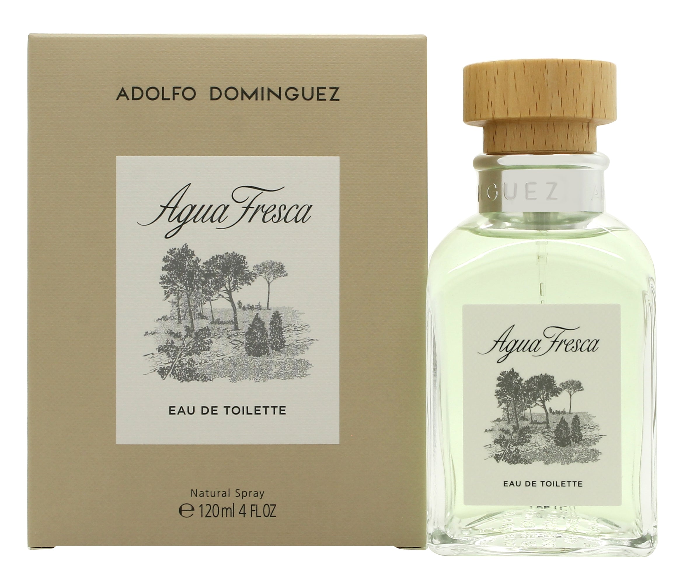 Adolfo Dominguez Agua Fresca Eau de Toilette 120ml Spray