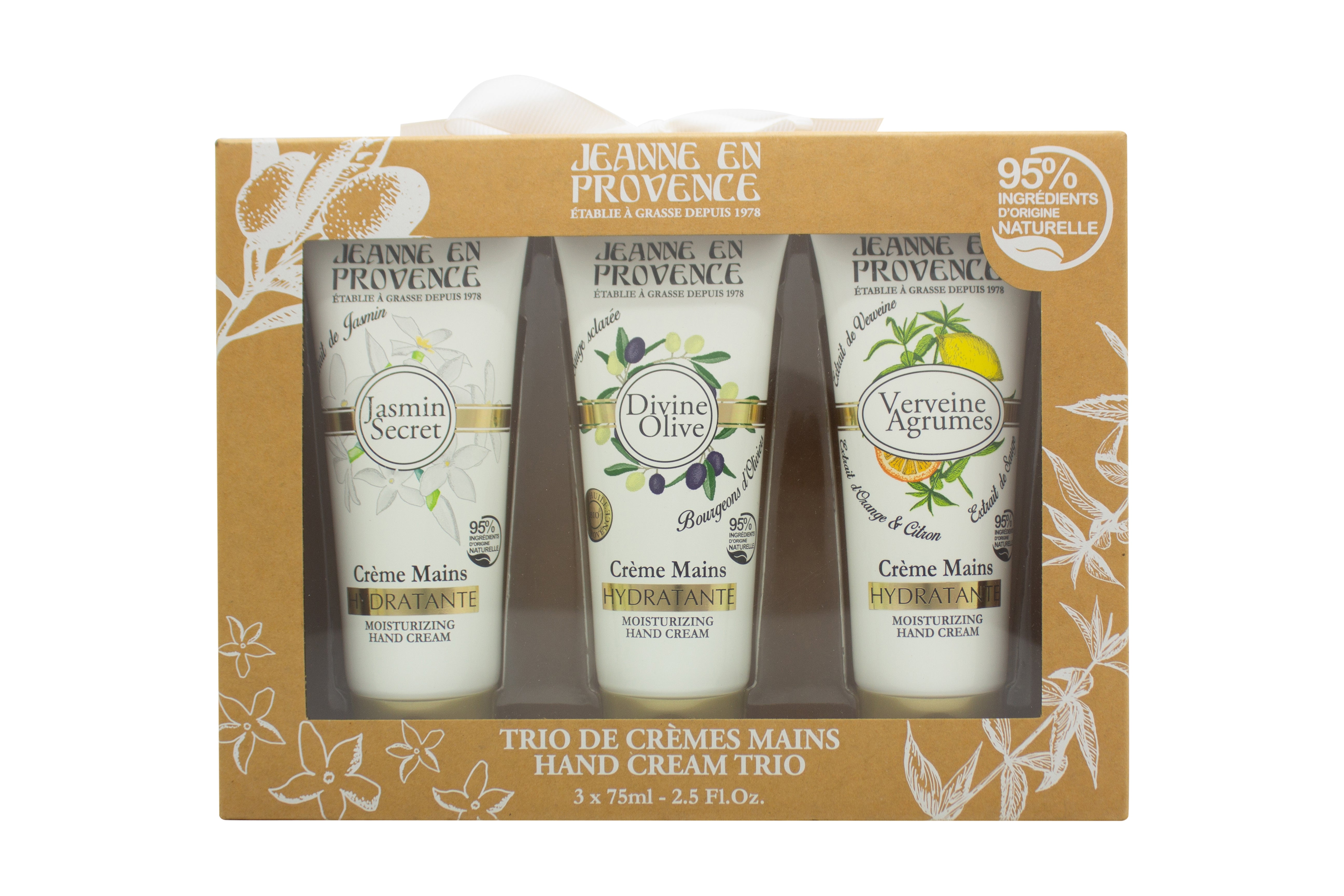 Jeanne En Provence Hand Cream Trio Geschenk-Set  3 Stücke