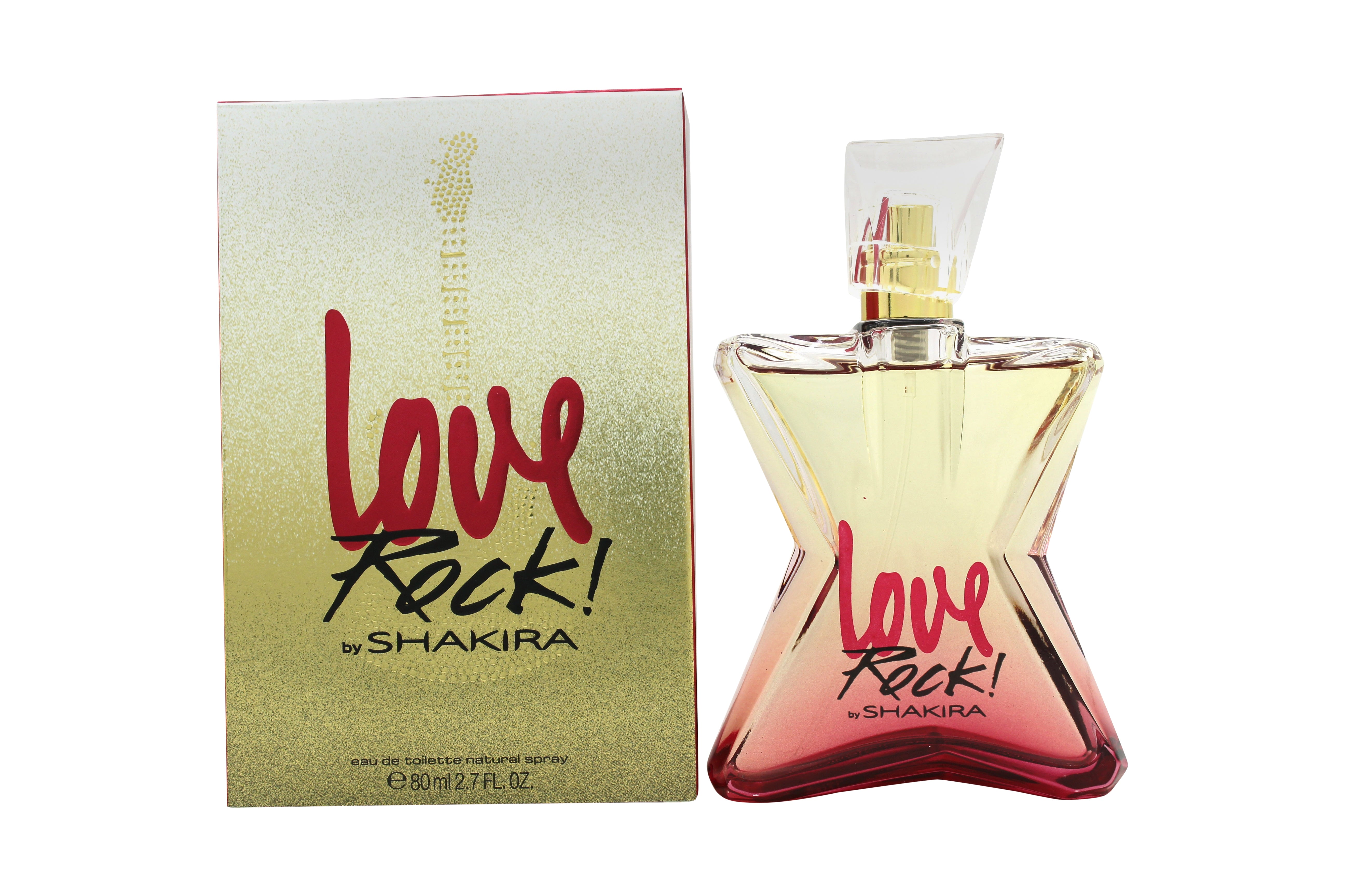 Shakira Love Rock! Eau de Toilette 80 ml Spray