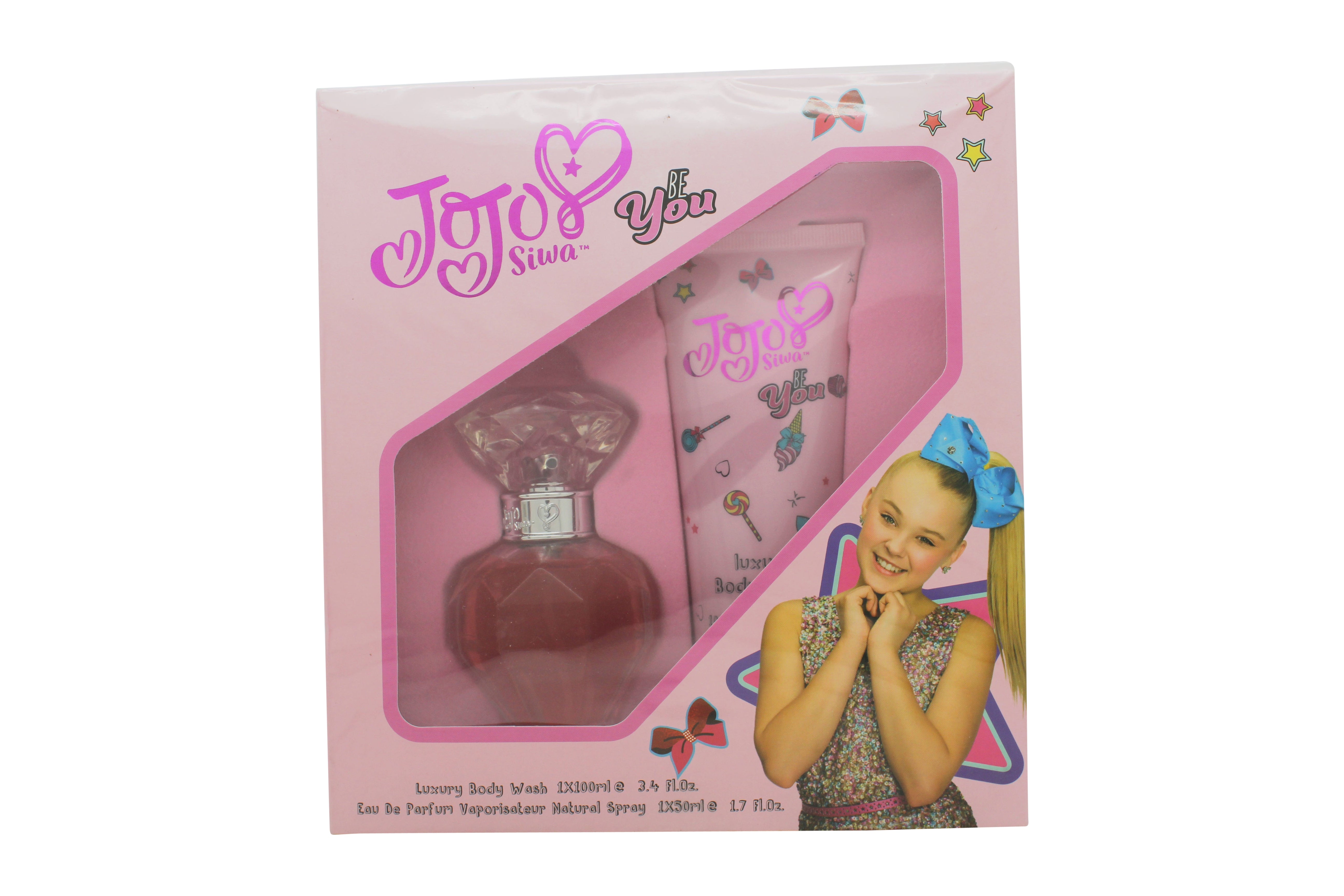 JoJo Siwa Be You Geschenkset 50 ml EDP + 100 ml Körperwäsche