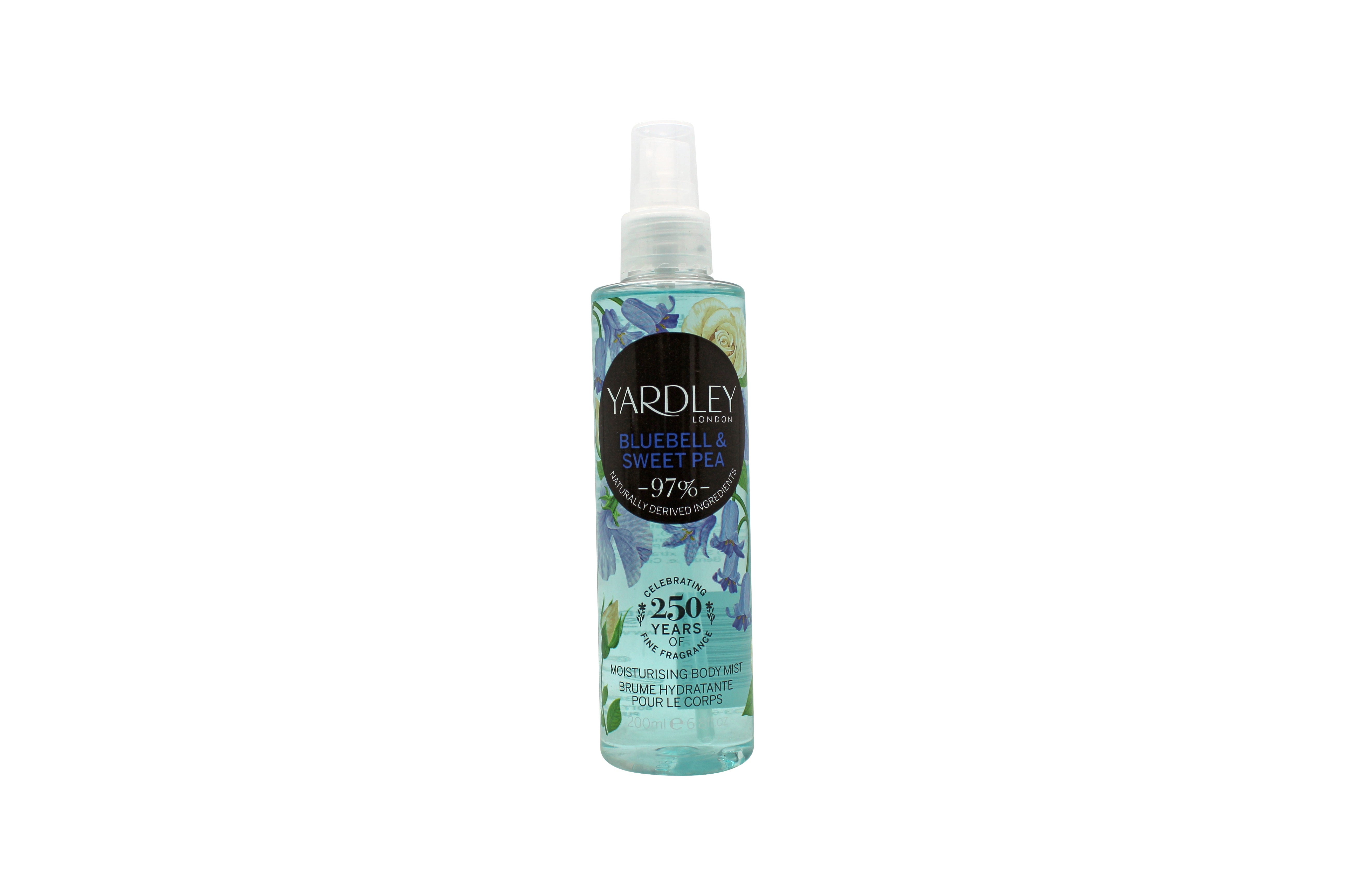 Yardley Bluebell & Sweet Pea Körperspray 200 ml Spray