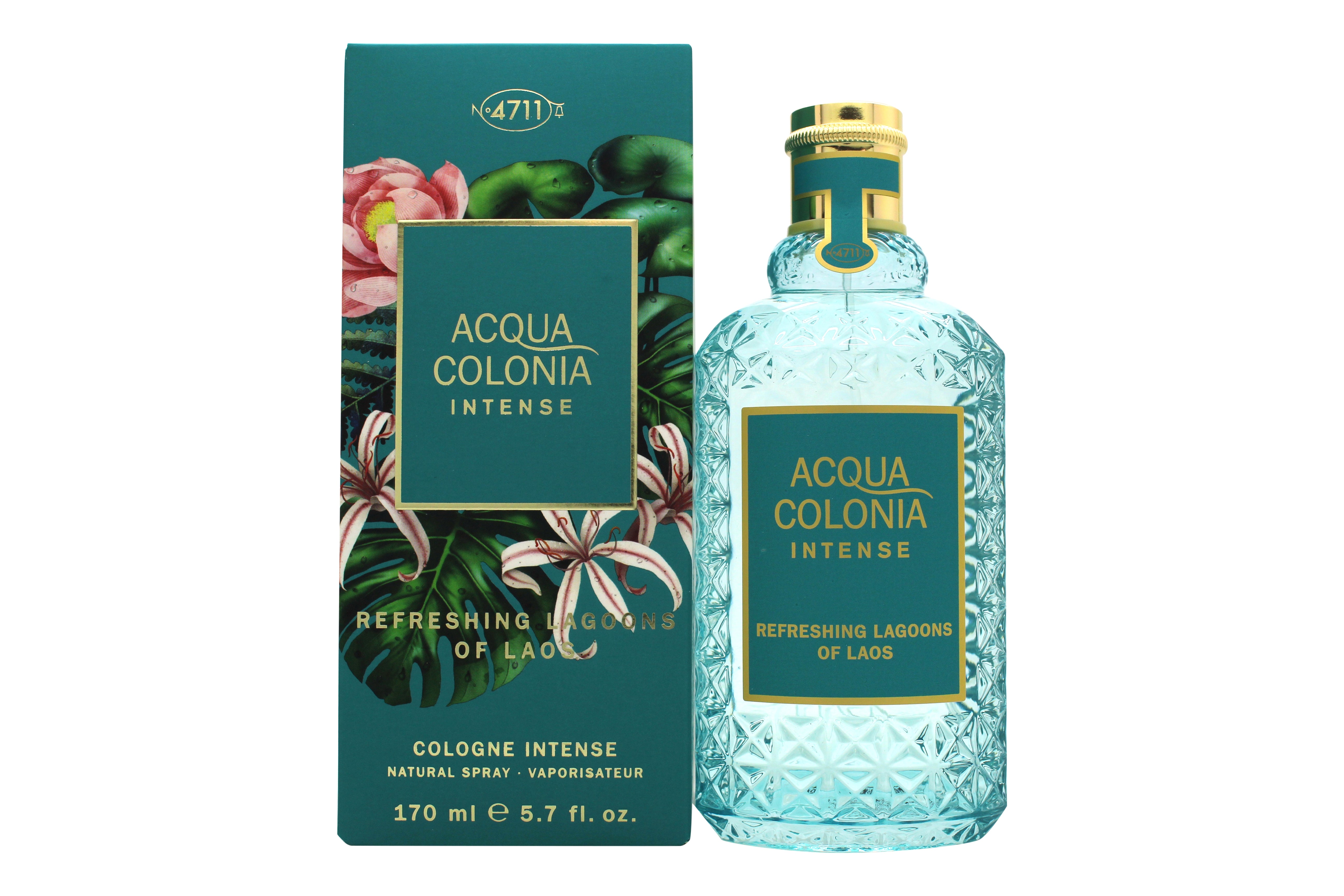 Mäurer & Wirtz 4711 Acqua Colonia Intense Refreshing Lagoons of Laos Eau de Cologne 170 ml Spray
