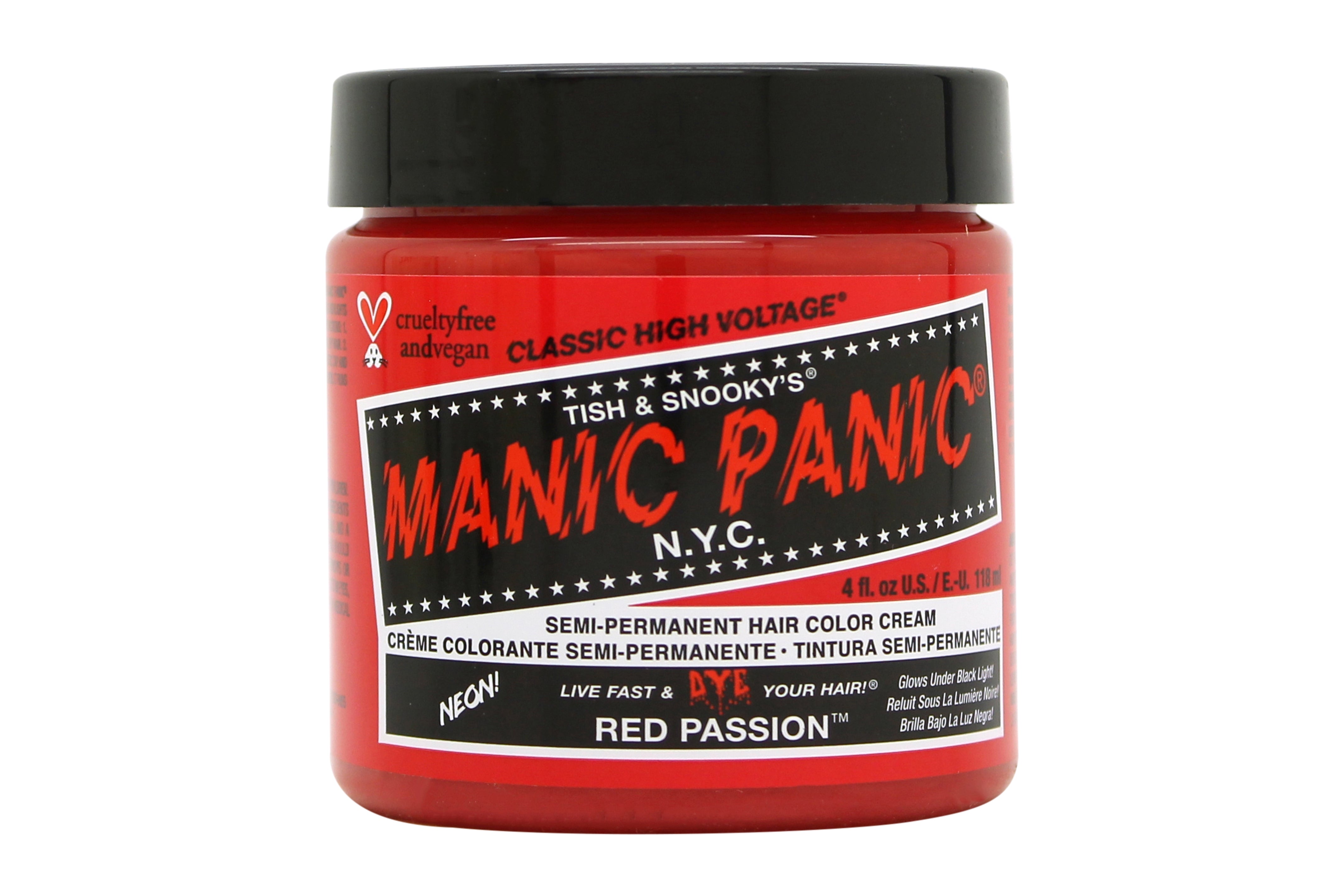 Manic Panic High Voltage Classic Semi-Permanente Haarfarbe 118ml - Rote Leidenschaft