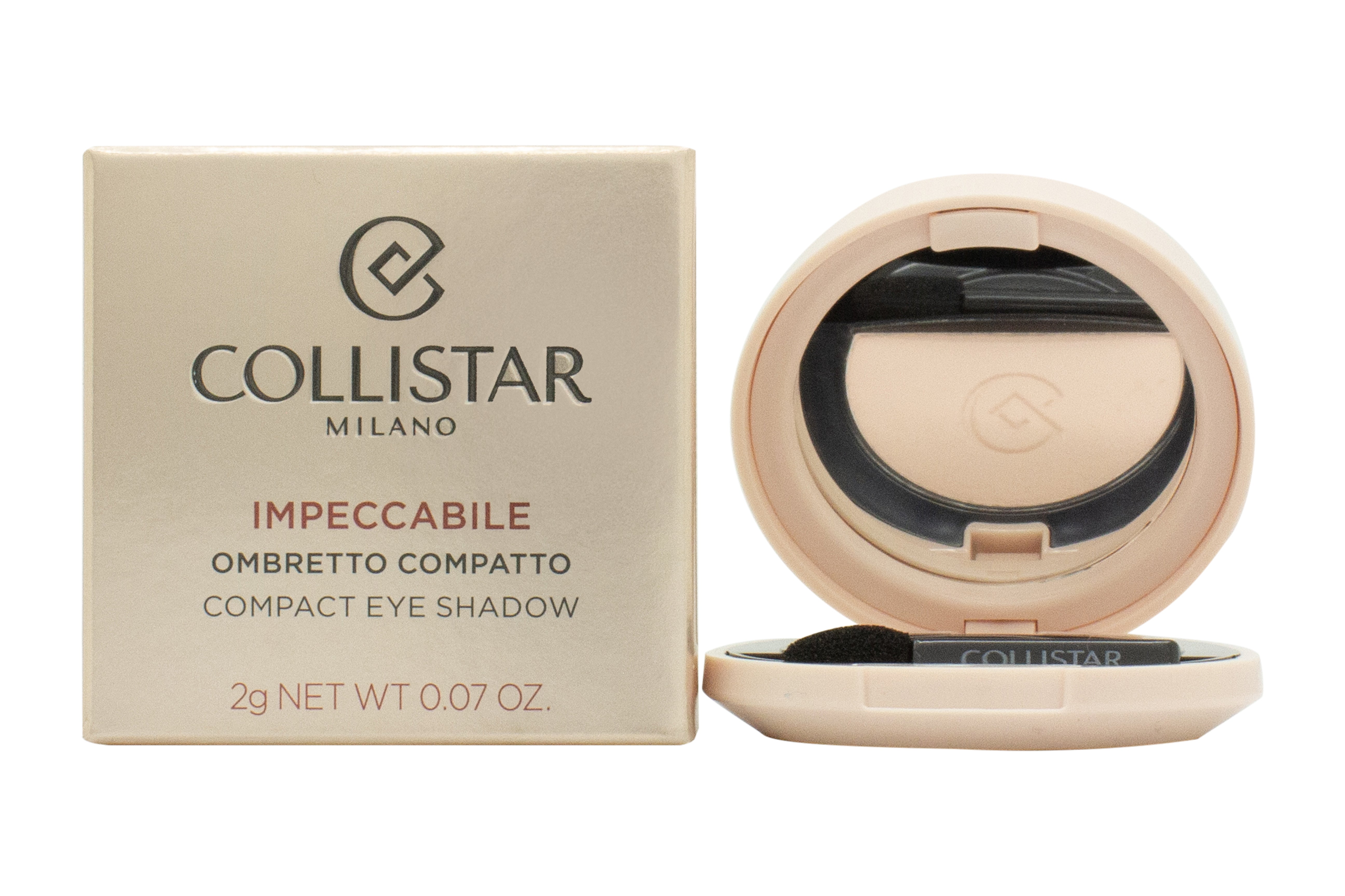 Collistar Impeccable Compact Oogschaduw 2g - 100 Nude Matte