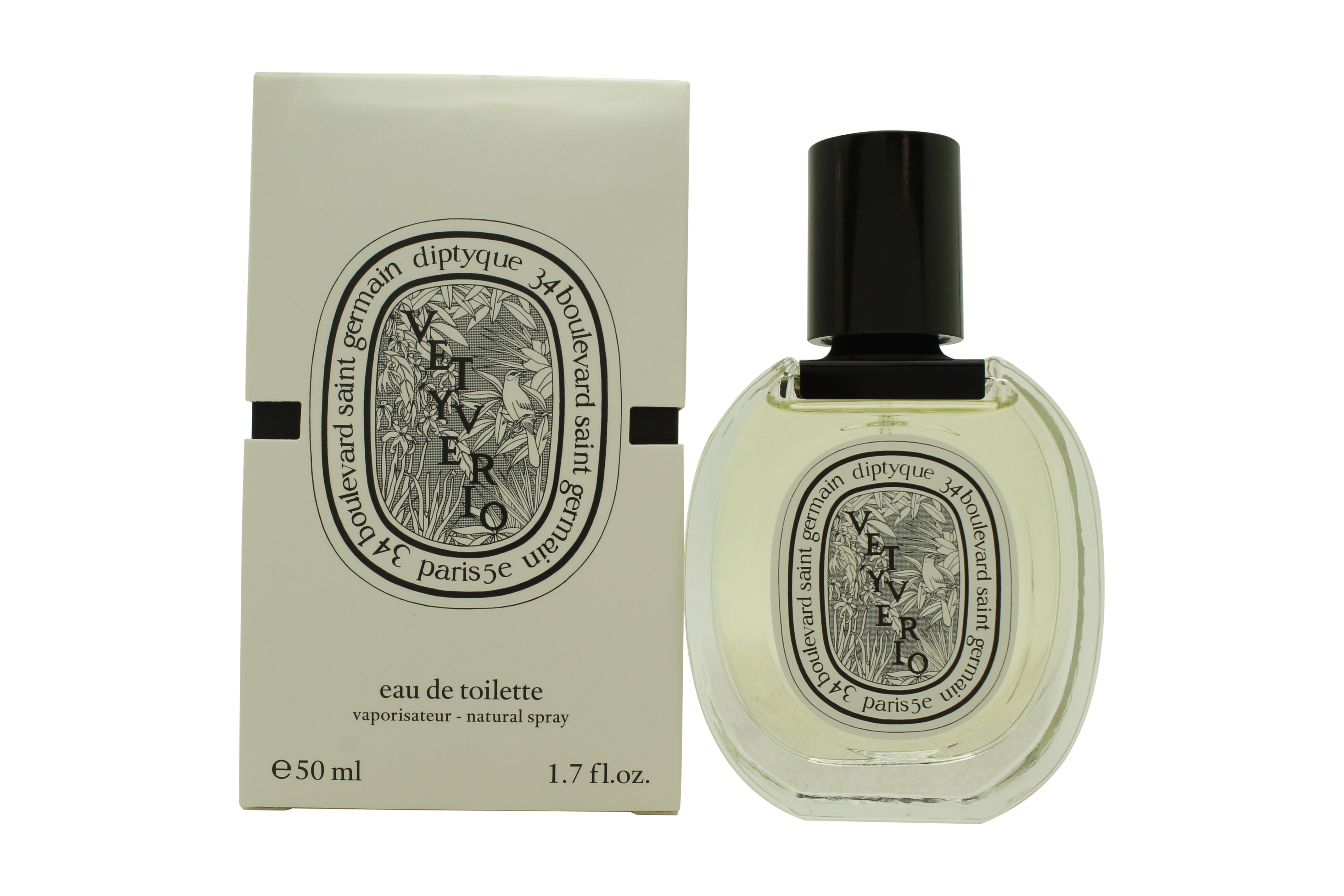 Diptyque Vetyverio Eau de Toilette 50ml Spray