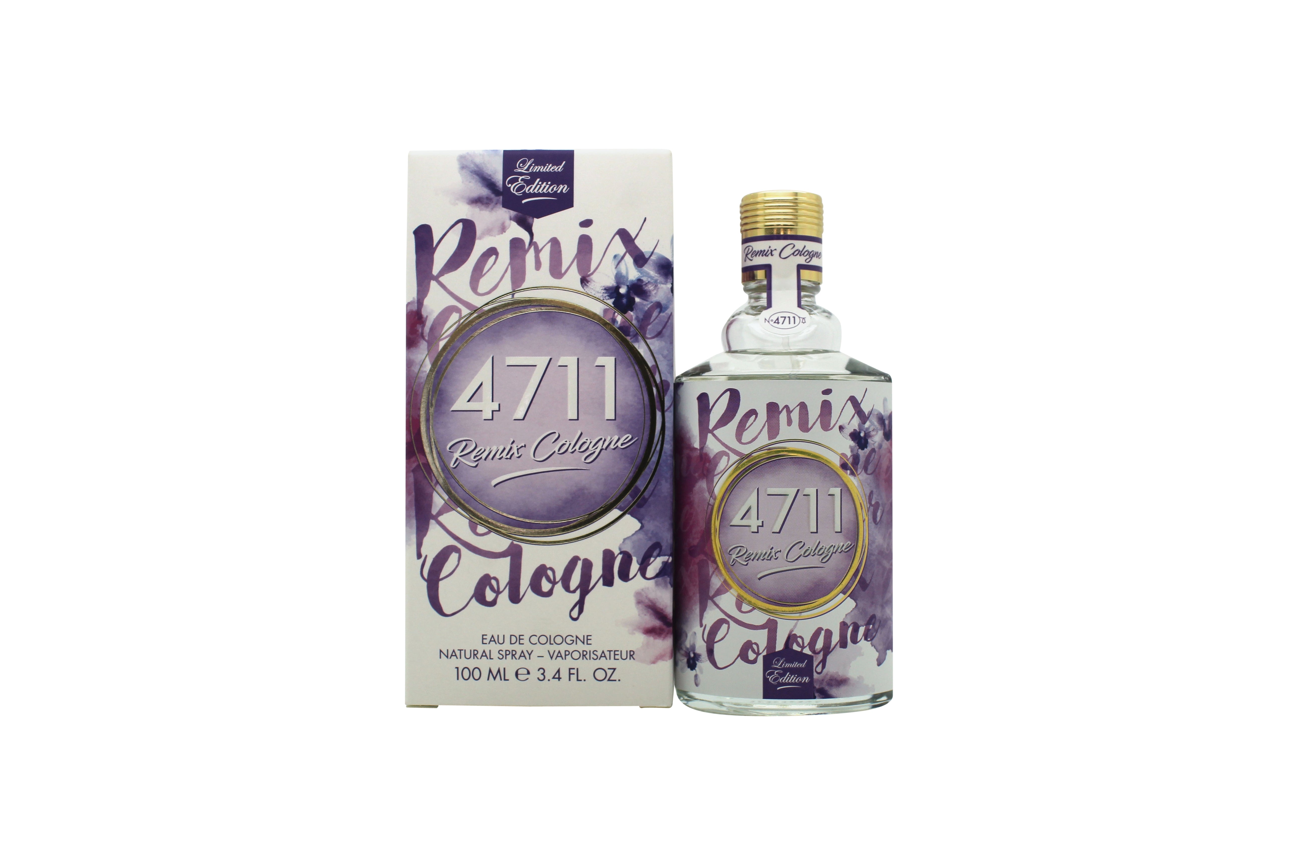 Mäurer & Wirtz 4711 Remix Cologne Lavender Edition Eau de Cologne 100 ml Spray