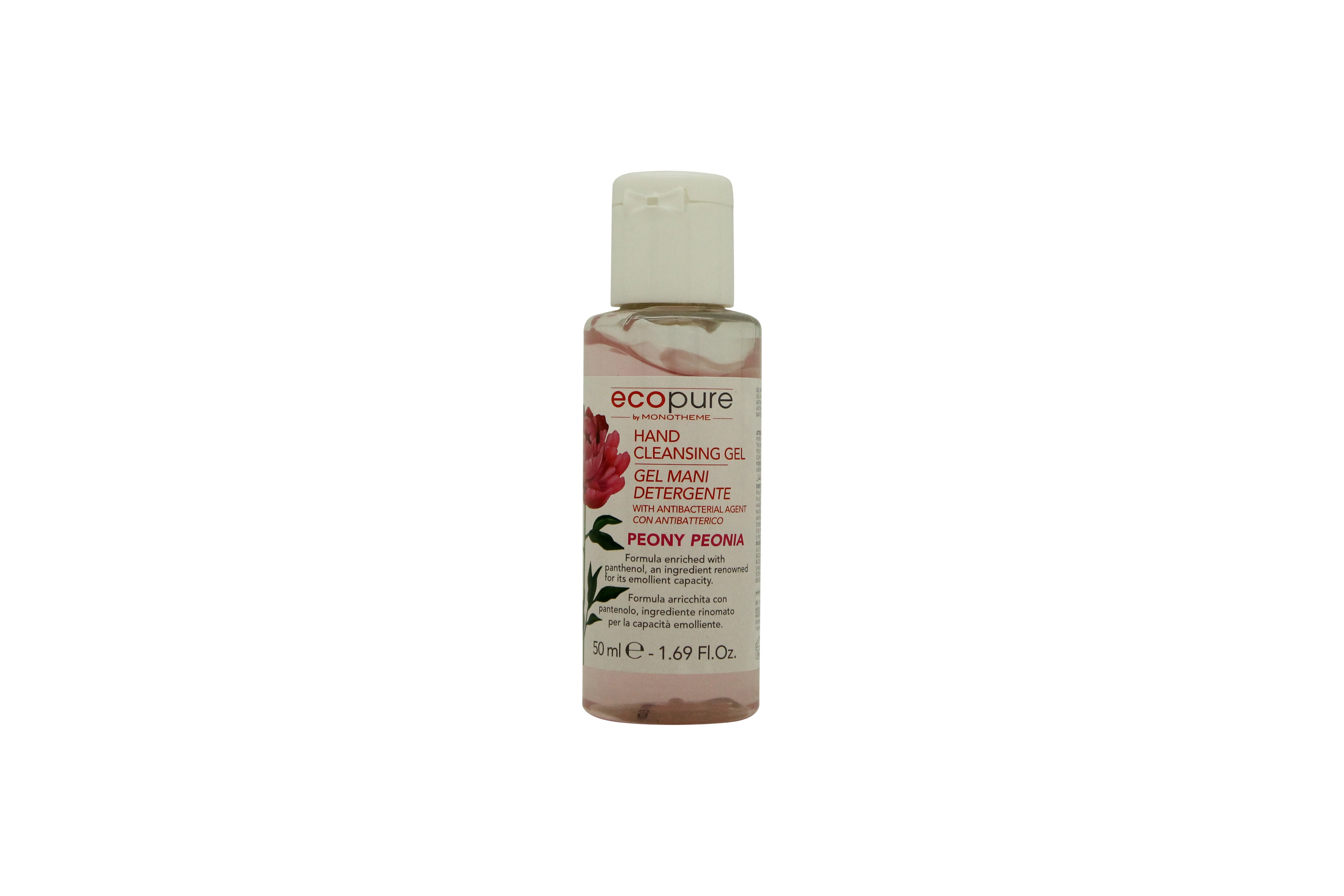 Monotheme Ecopure Hand Gel 50 ml - Pfingstrose