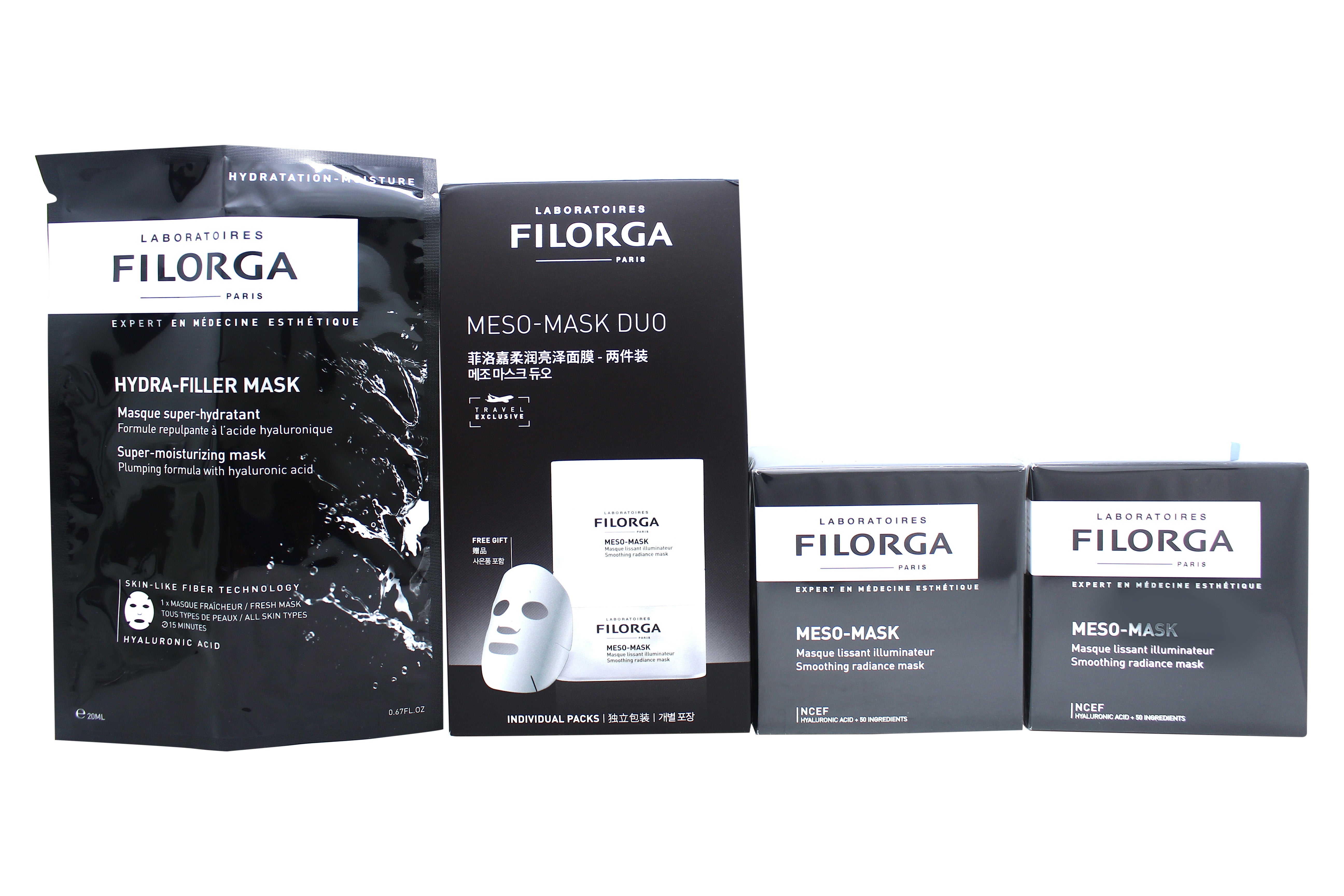 Filorga Meso Mask Geschenkset 2 x 50ml Meso Masker + 23g Hydra Filler Masker