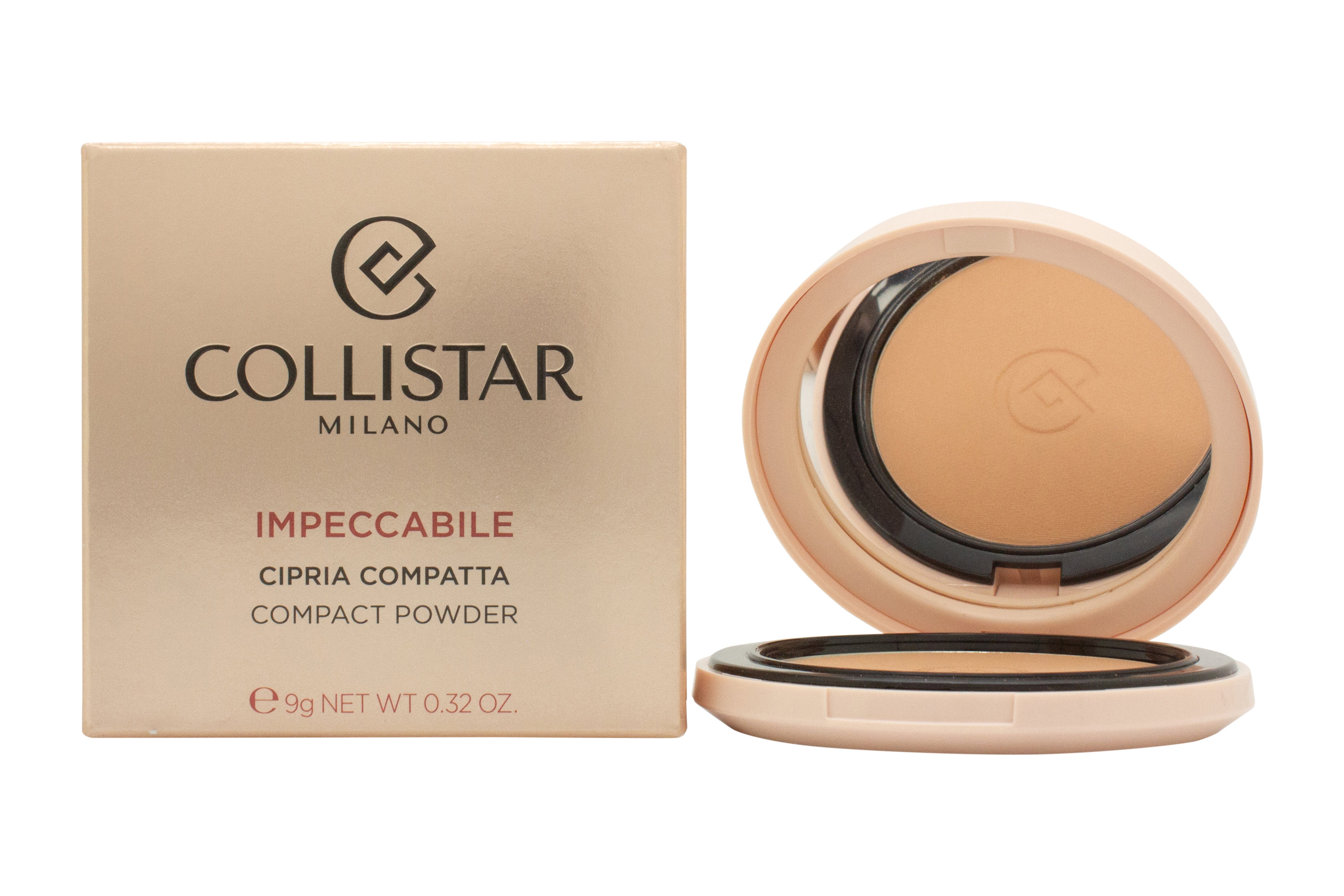 Collistar Impeccable Compact Poeder 9g - 50N Cameo