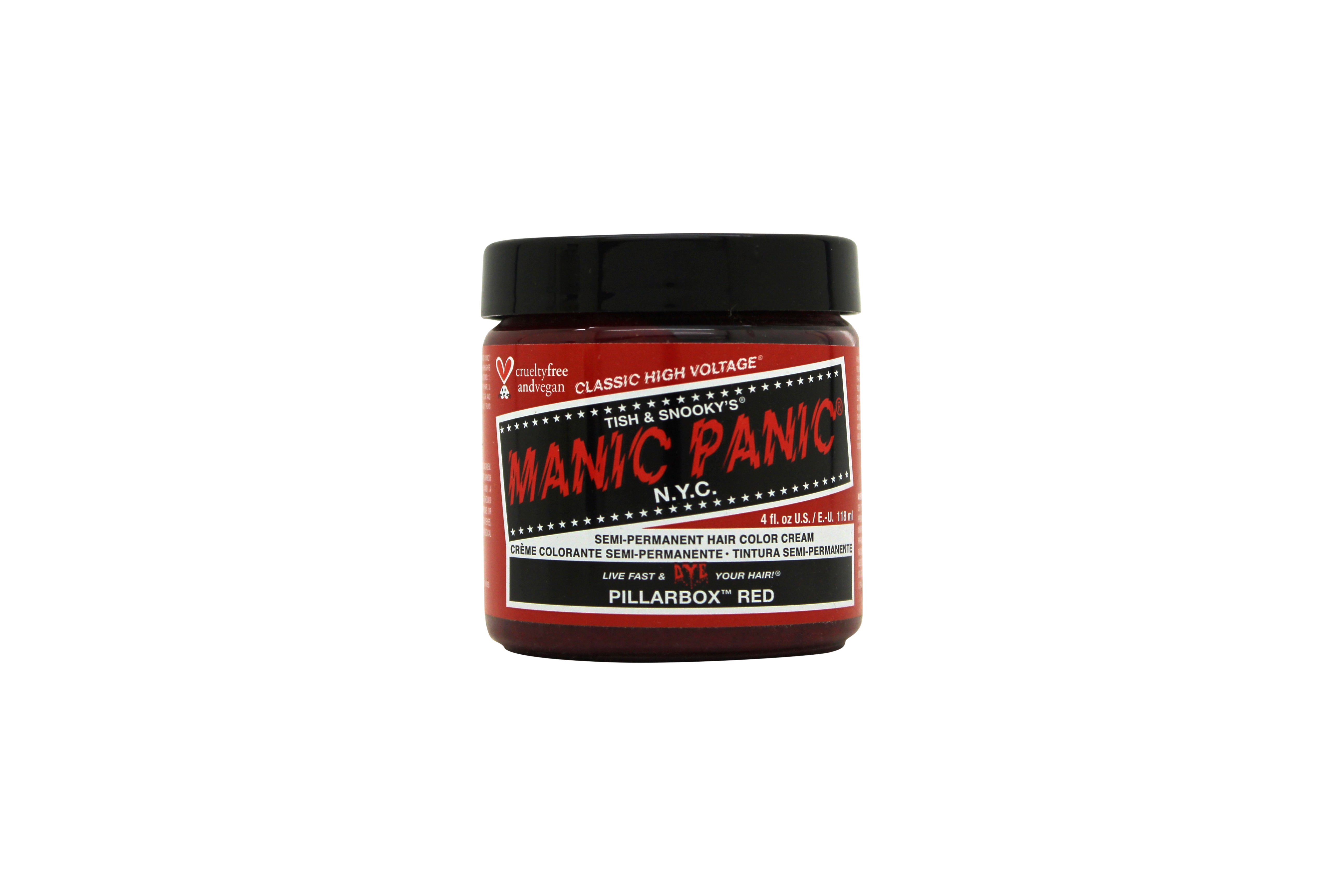 Manic Panic High Voltage Classic Semi-Permanent Haarfarbe 118 ml - Pillarbox Red