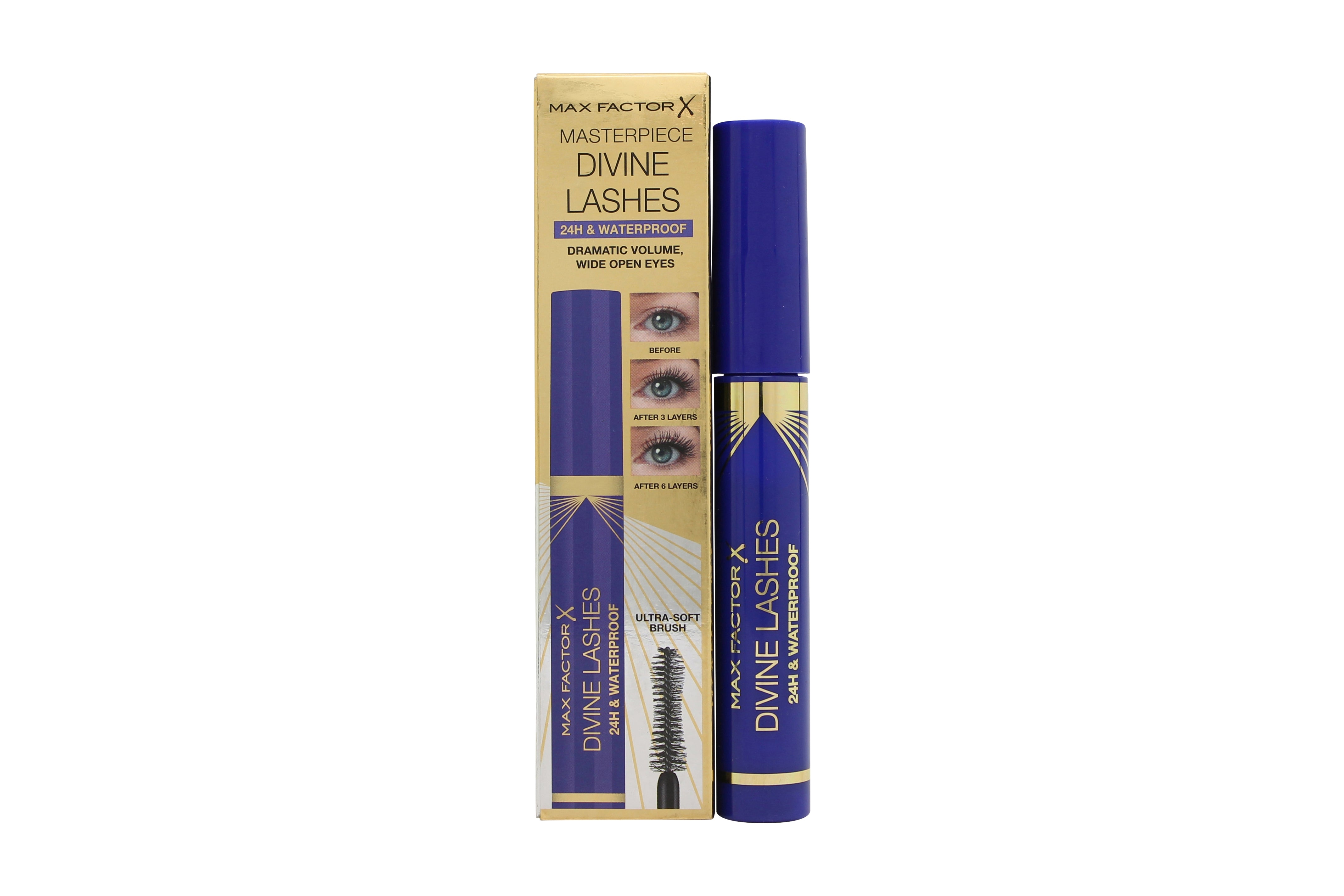 Max Factor Divine Lashes 24H Waterproof Mascara 9ml - Black
