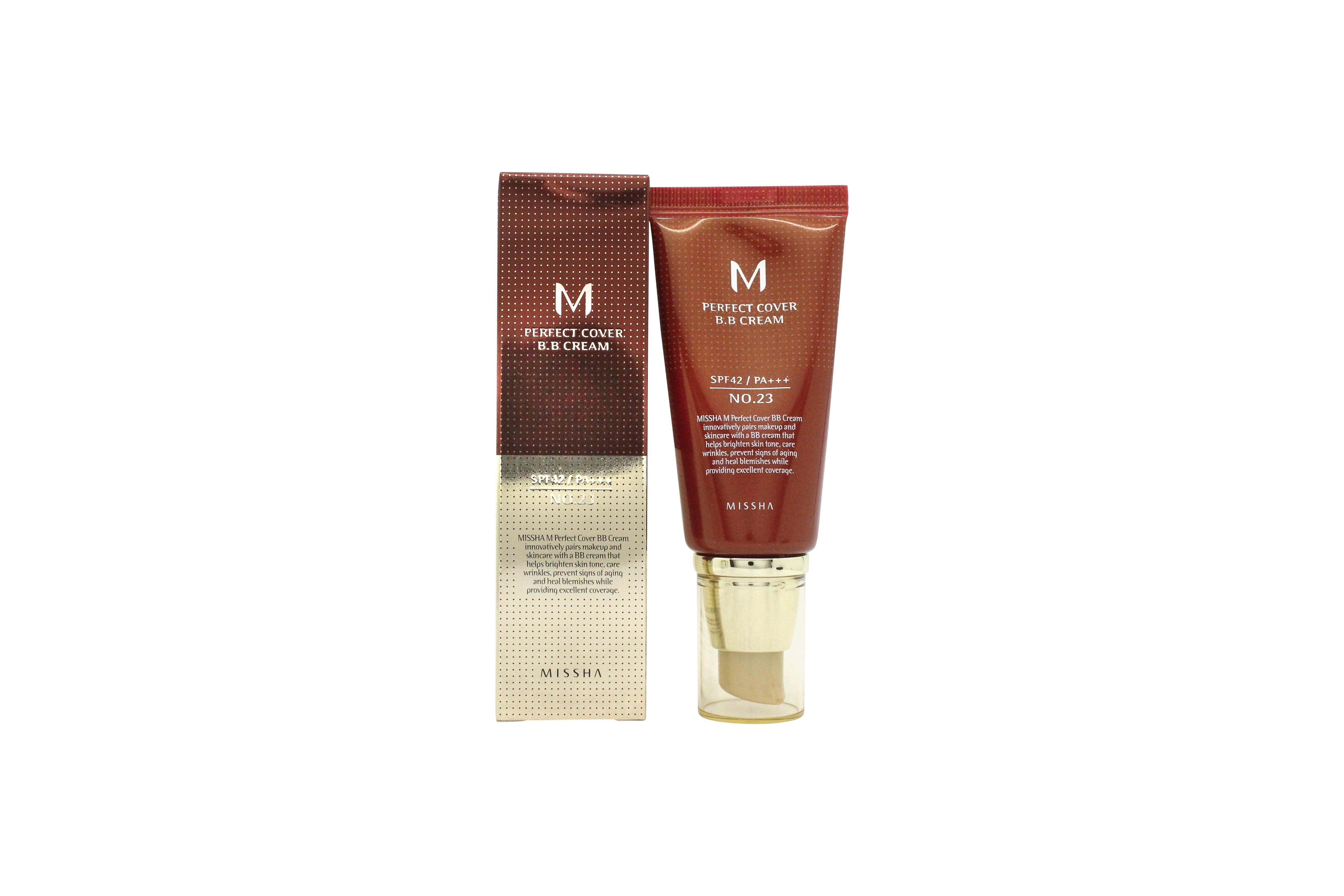 Missha M Perfect Cover BB Cream SPF42 50ml - 23 Natural Beige