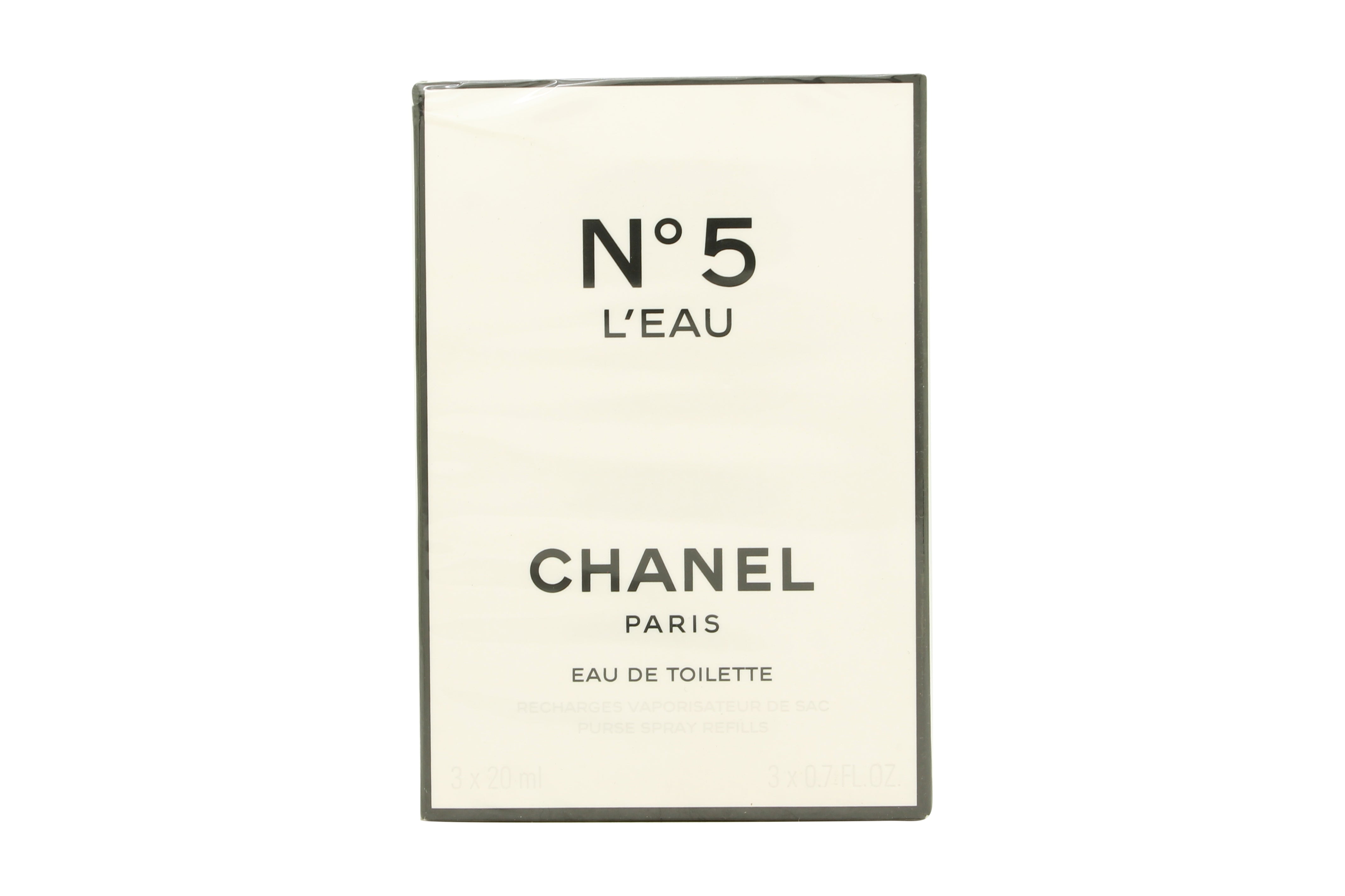 Chanel No 5 L'Eau Geschenkset 3 x 20ml EDT Navulling