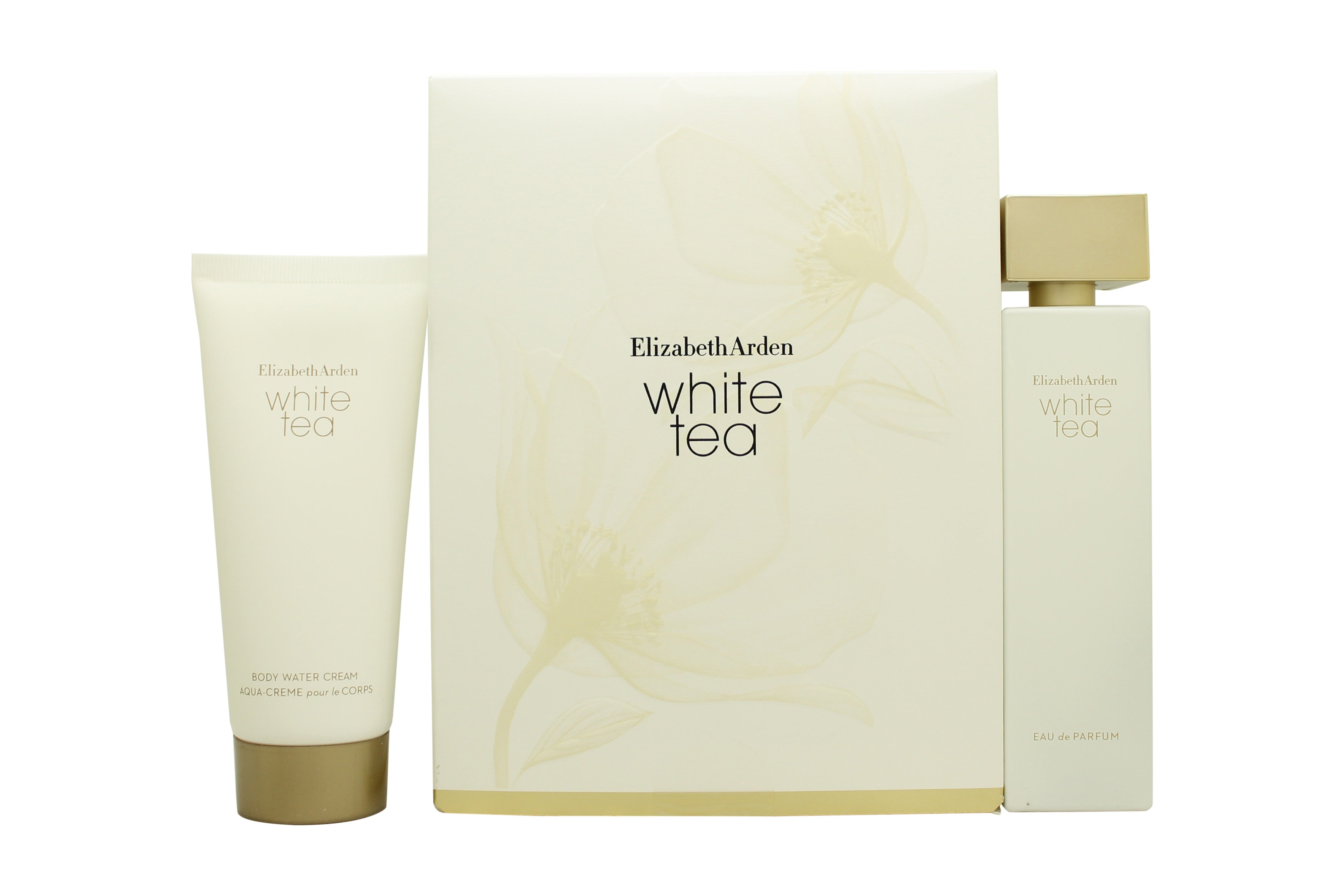 Elizabeth Arden White Tea Eau de Parfum Geschenkset 100ml EDP + 100ml Bodycrème