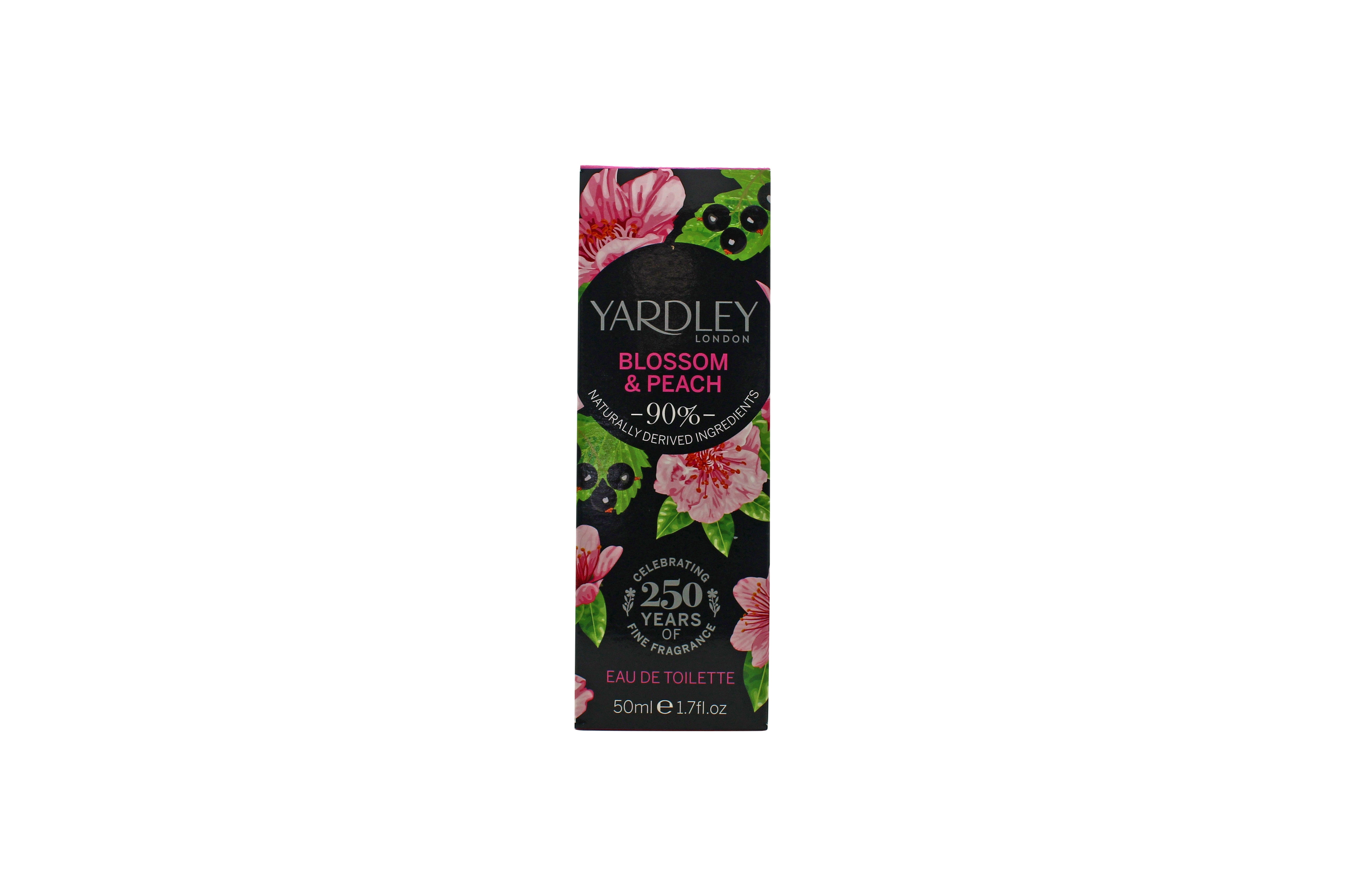 Yardley Blossom & Peach Eau De Toilette 50 ml Spray