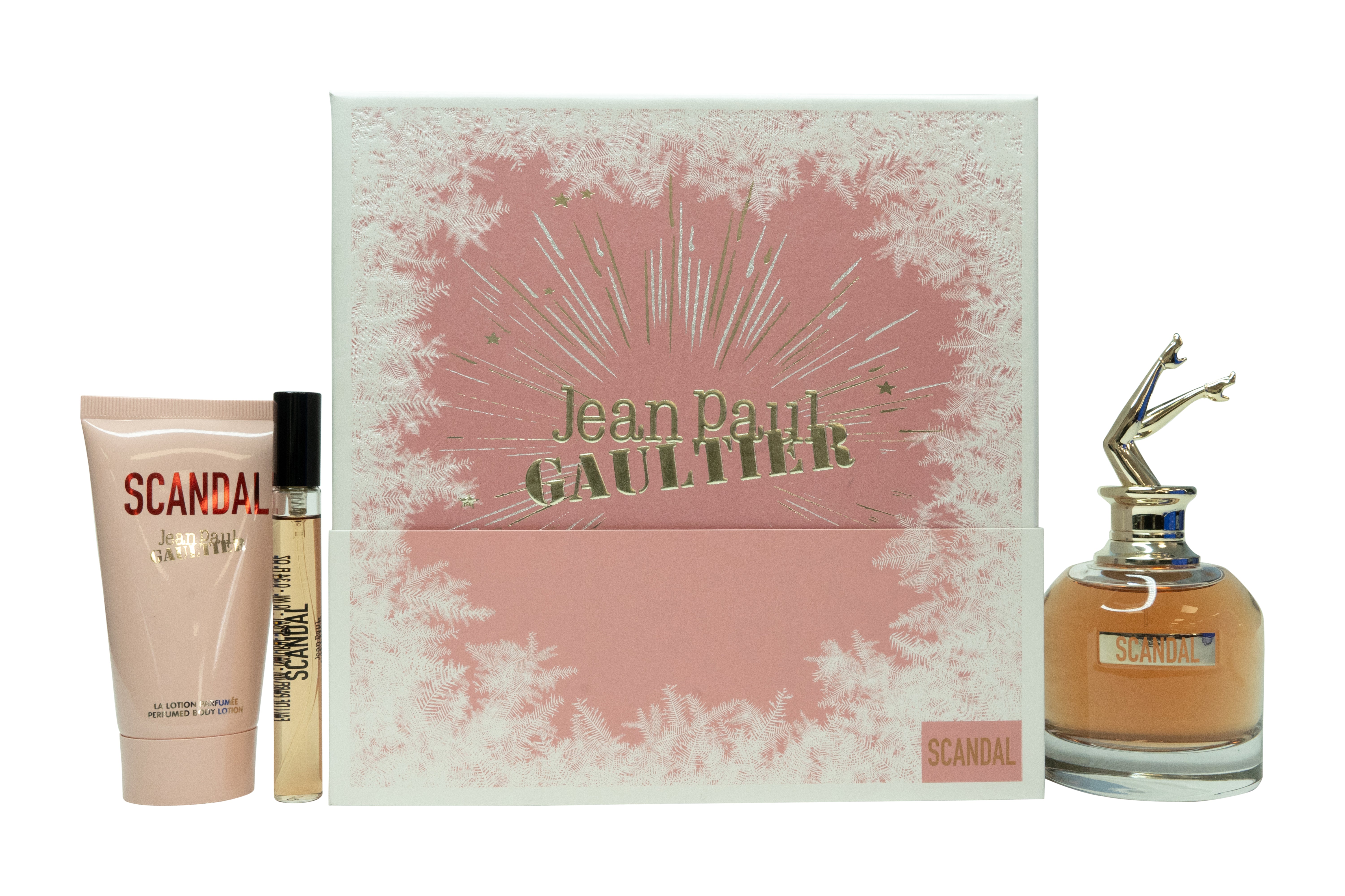 Jean Paul Gaultier Scandal Geschenkset 80ml EDP + 75ml Body Lotion + 10ml EDP