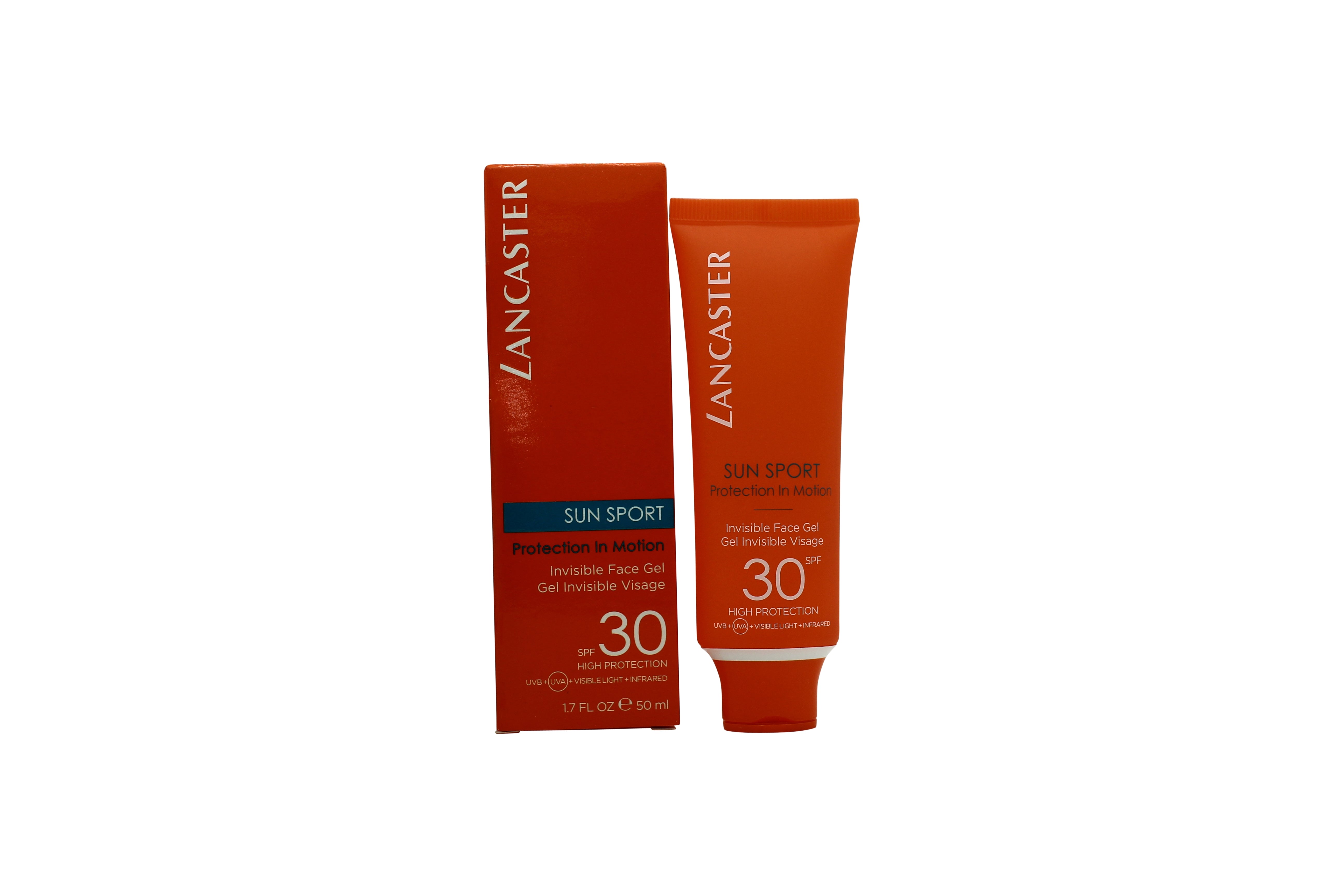 Lancaster Sun Sport Invisible Face Gel LSF 30 50 ml - Matte Finish