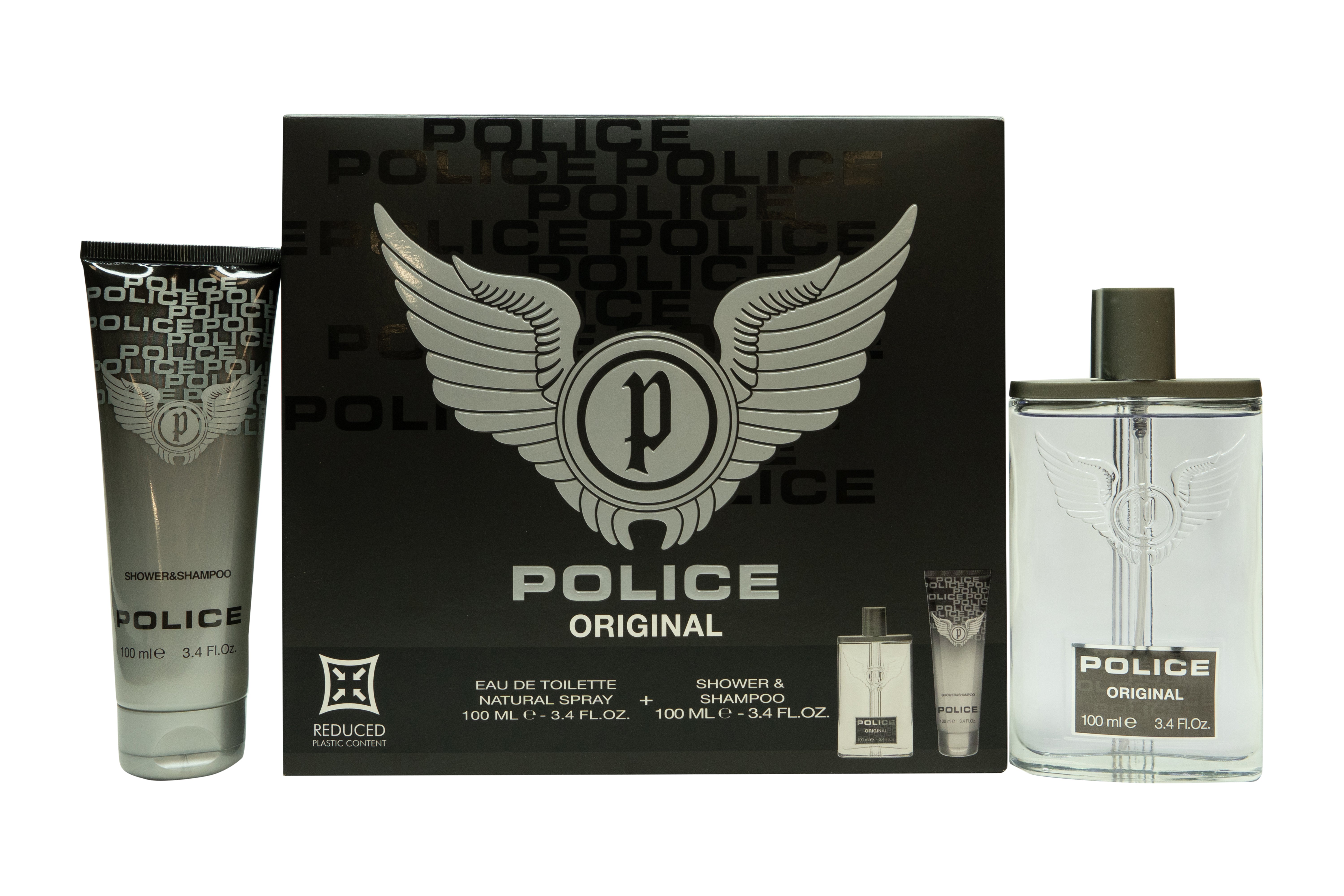 Police Original Geschenken 100ml EDT + 100ml Douchegel