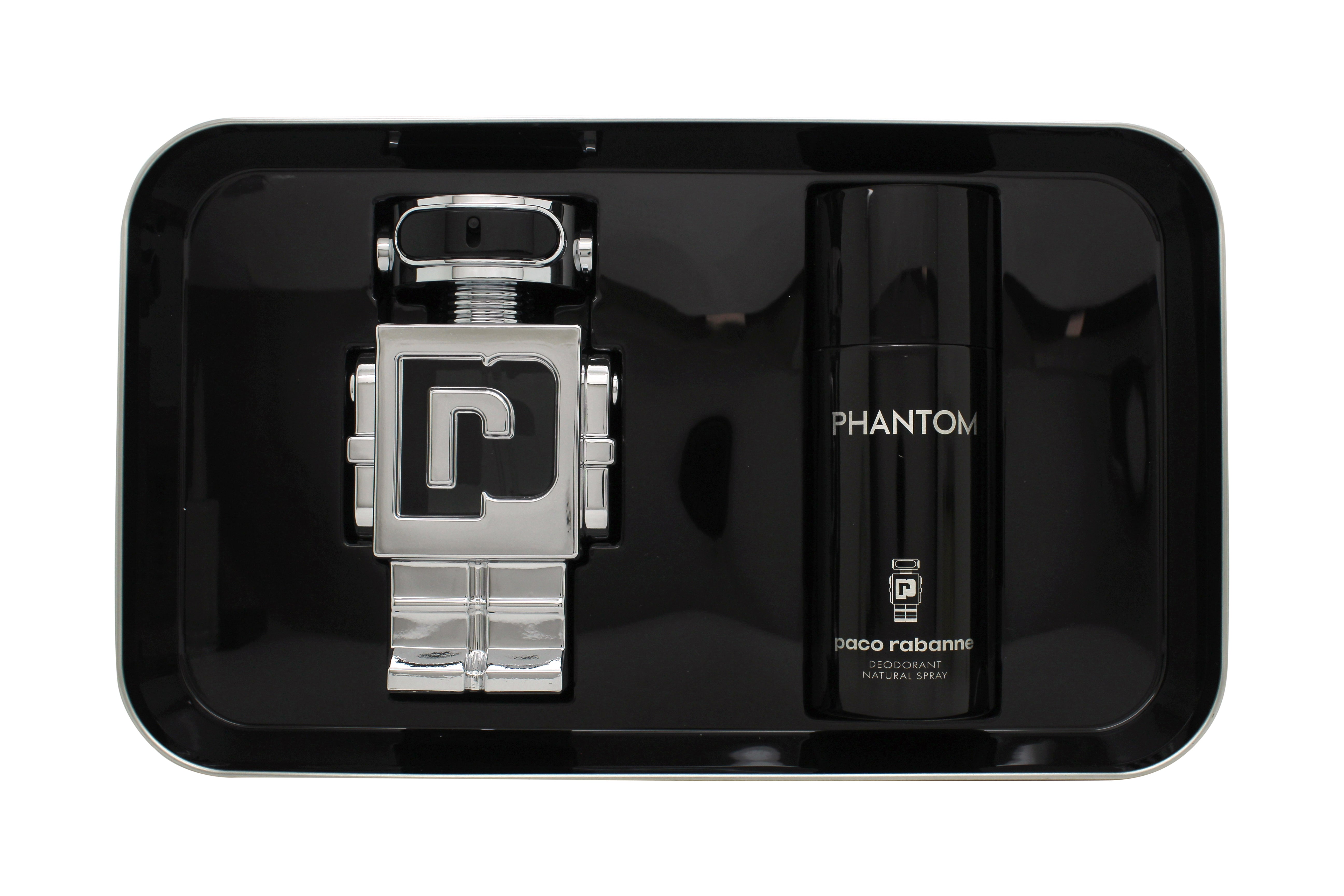 Paco Rabanne Phantom Geschenkset 100 ml EDT + 150 ml Deodorant Spray