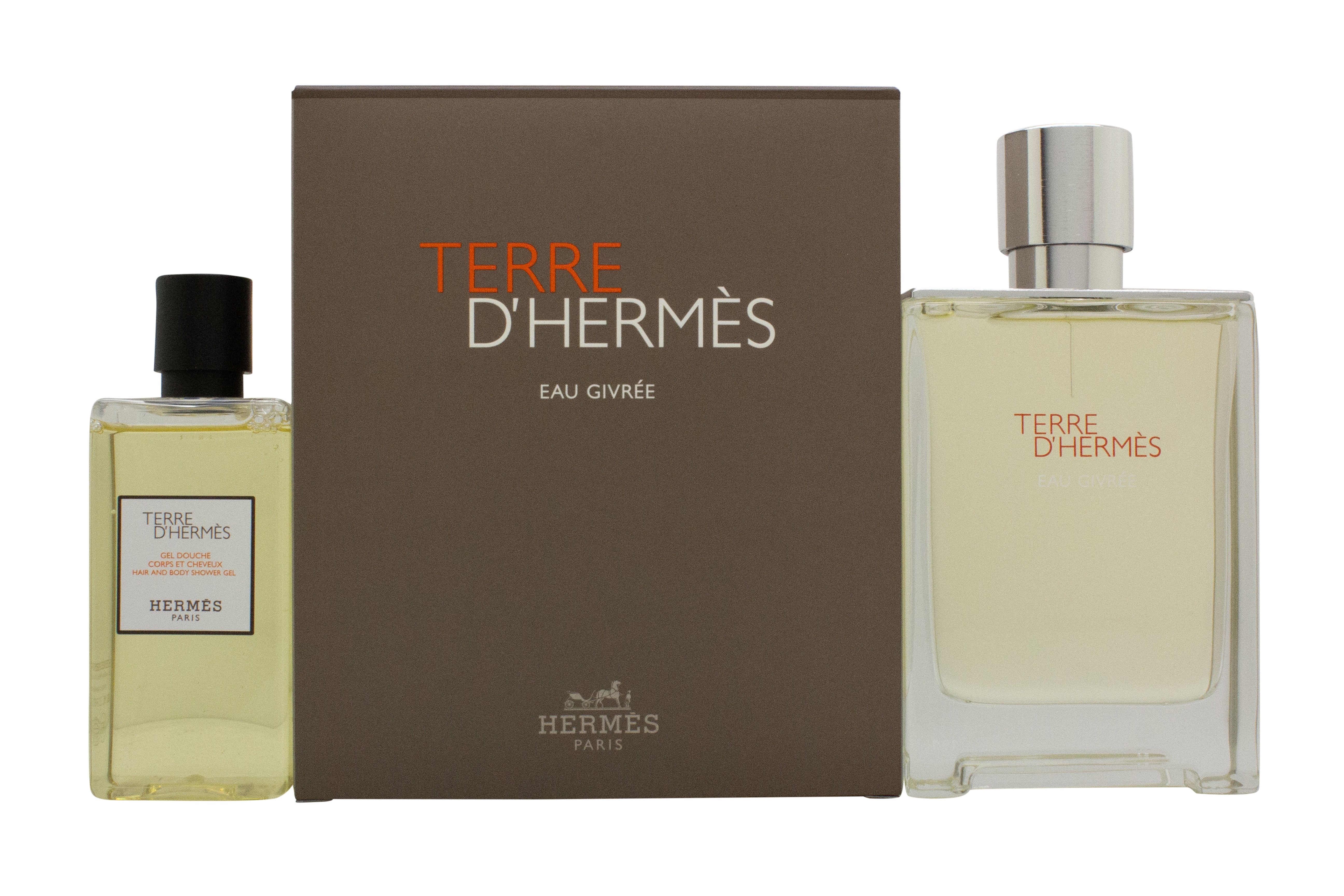 Hermès Terre d'Hermès Eau Givrée Geschenkset 100ml EDP + 80ml Shower Gel