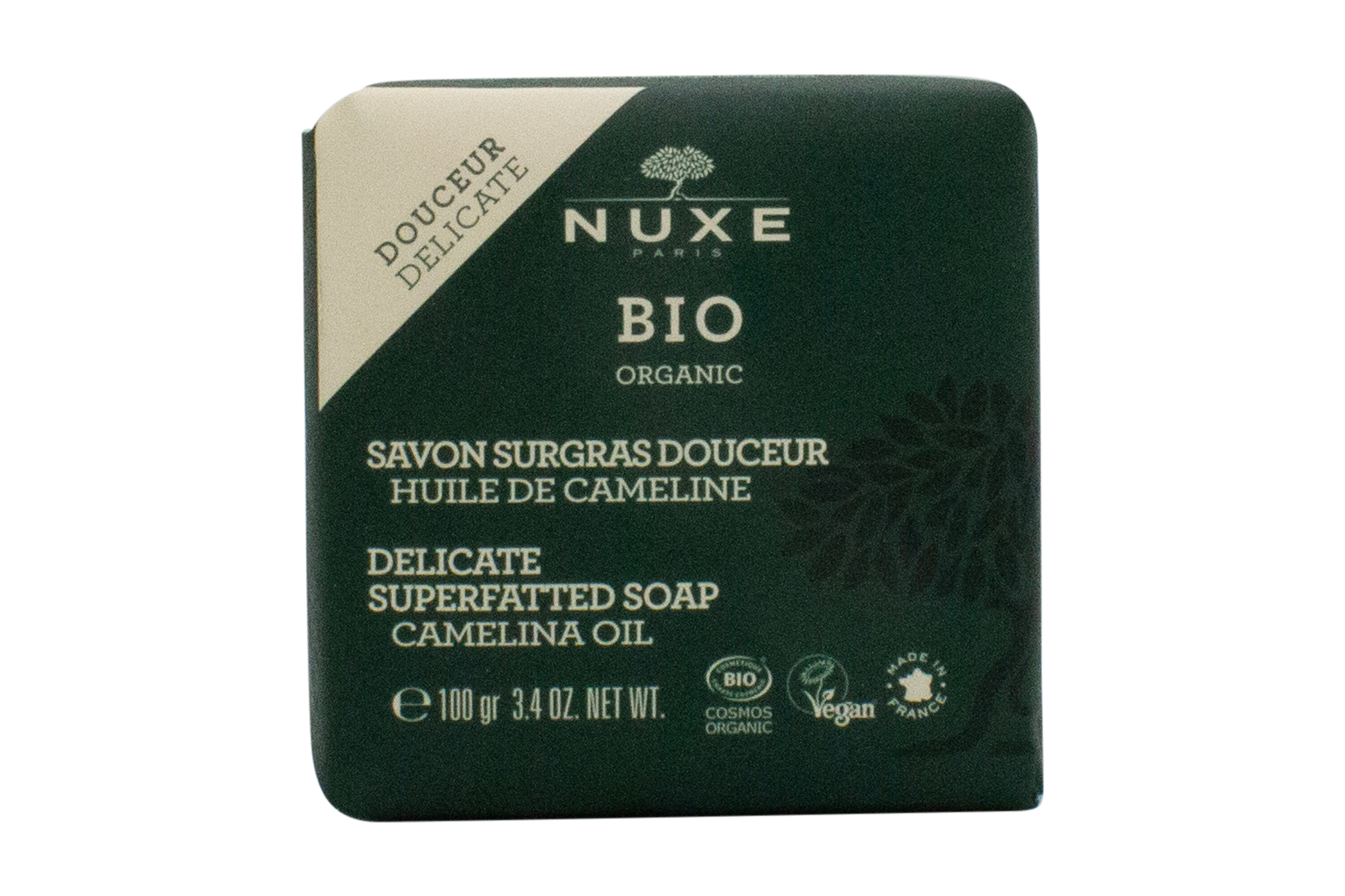 Nuxe Bio Organic Gentle Surgras Zeep100g
