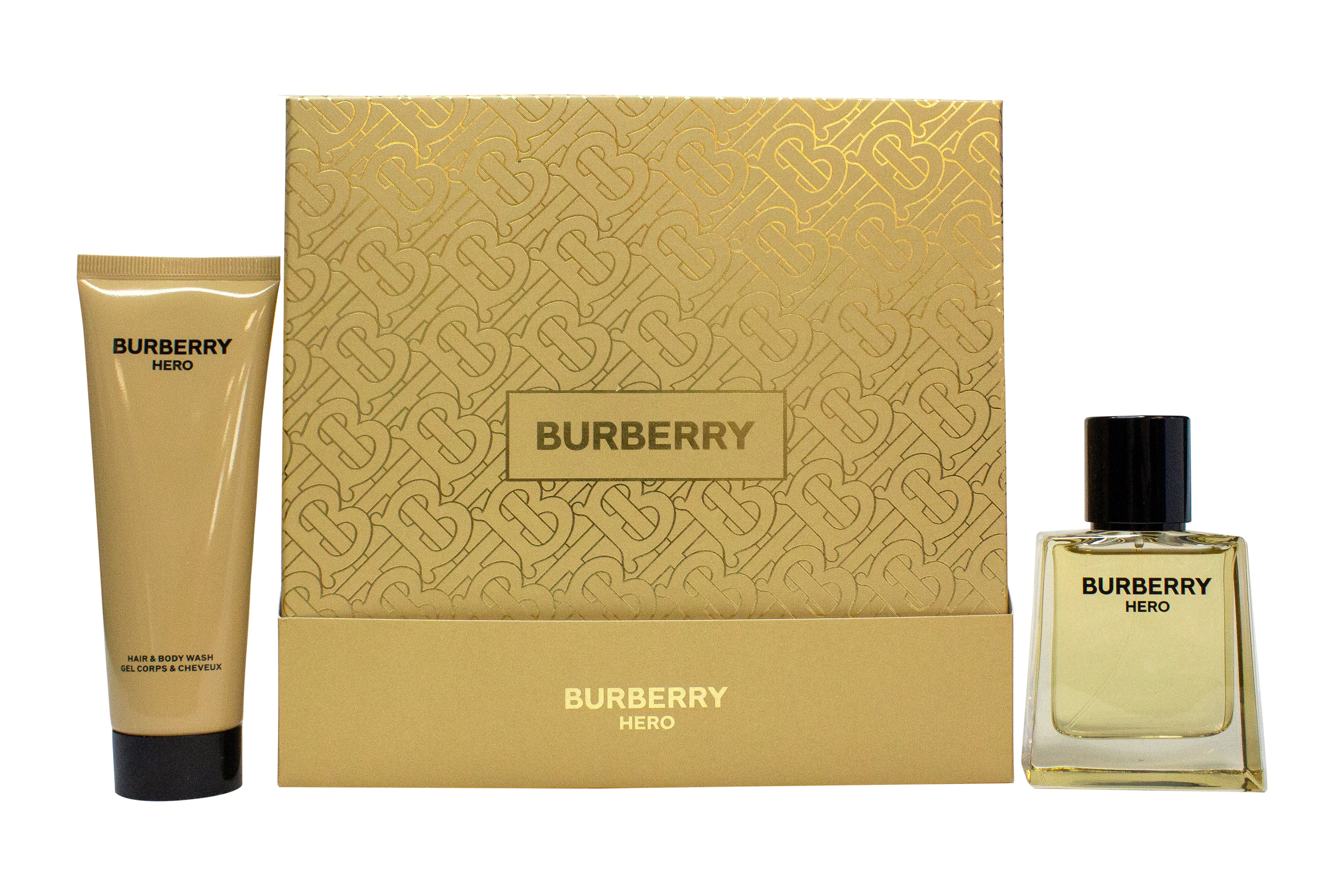 Burberry Hero Geschenkset 50ml EDT + 75ml Douchegel