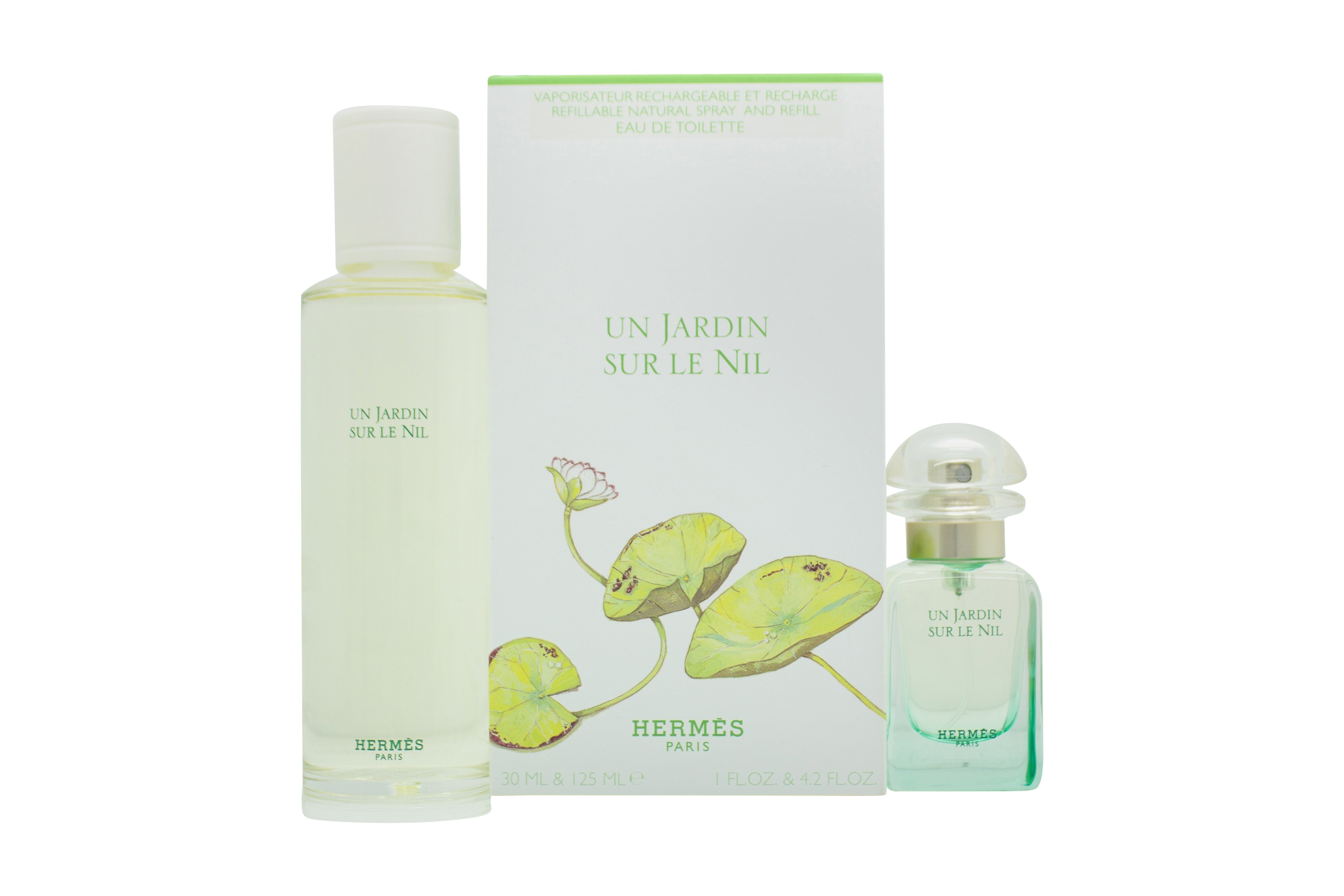 Hermès Un Jardin Sur Le Nil Geschenkset 30ml EDT + 125ml EDT Navulling