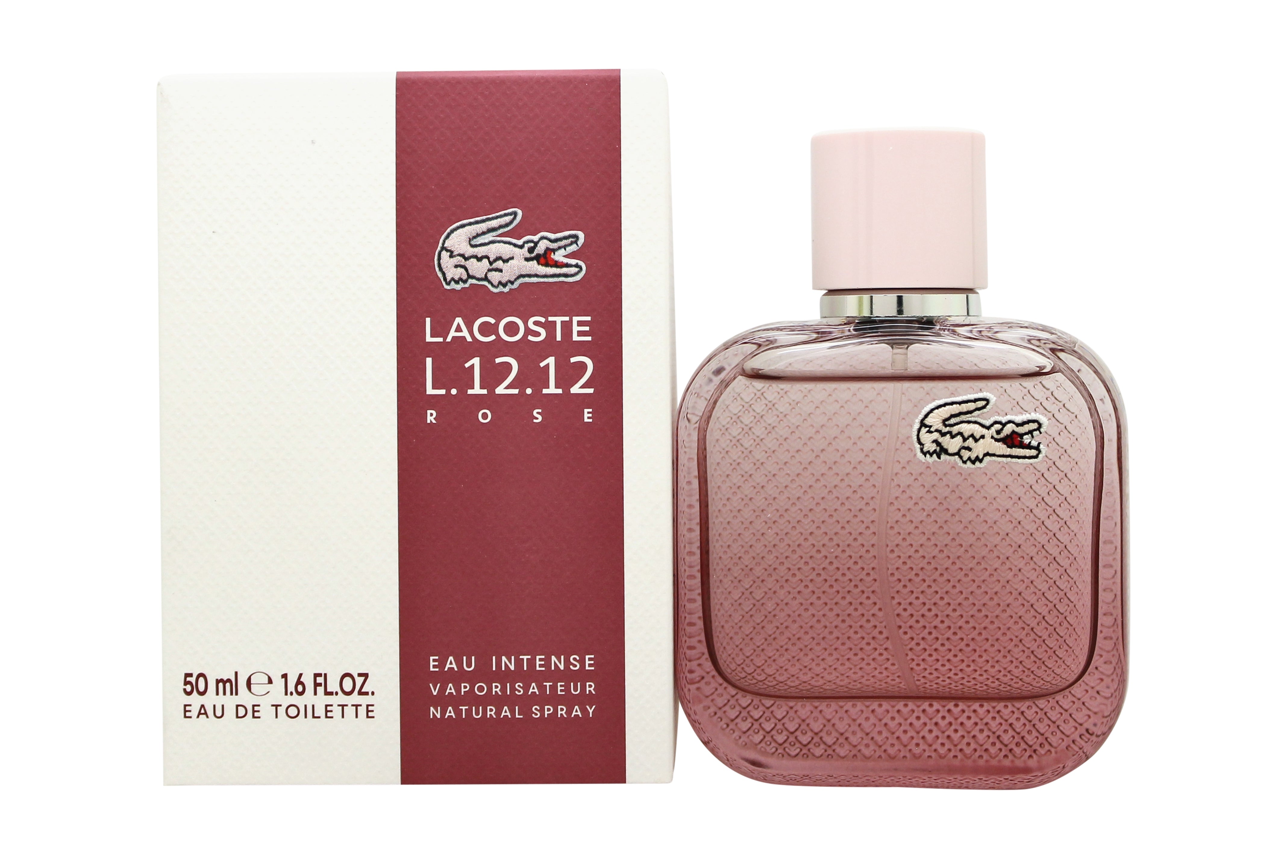 Lacoste L.12.12 Rose Eau Intense Eau de Toilette 50ml Spray