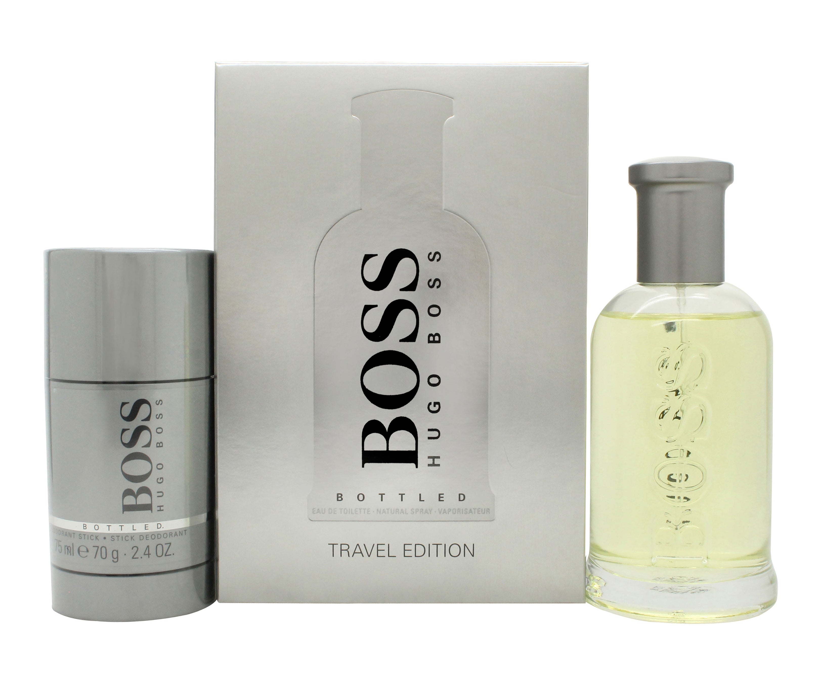 Hugo Boss Boss Bottled Geschenkset 100ml EDT + 75ml Deodorant Stick