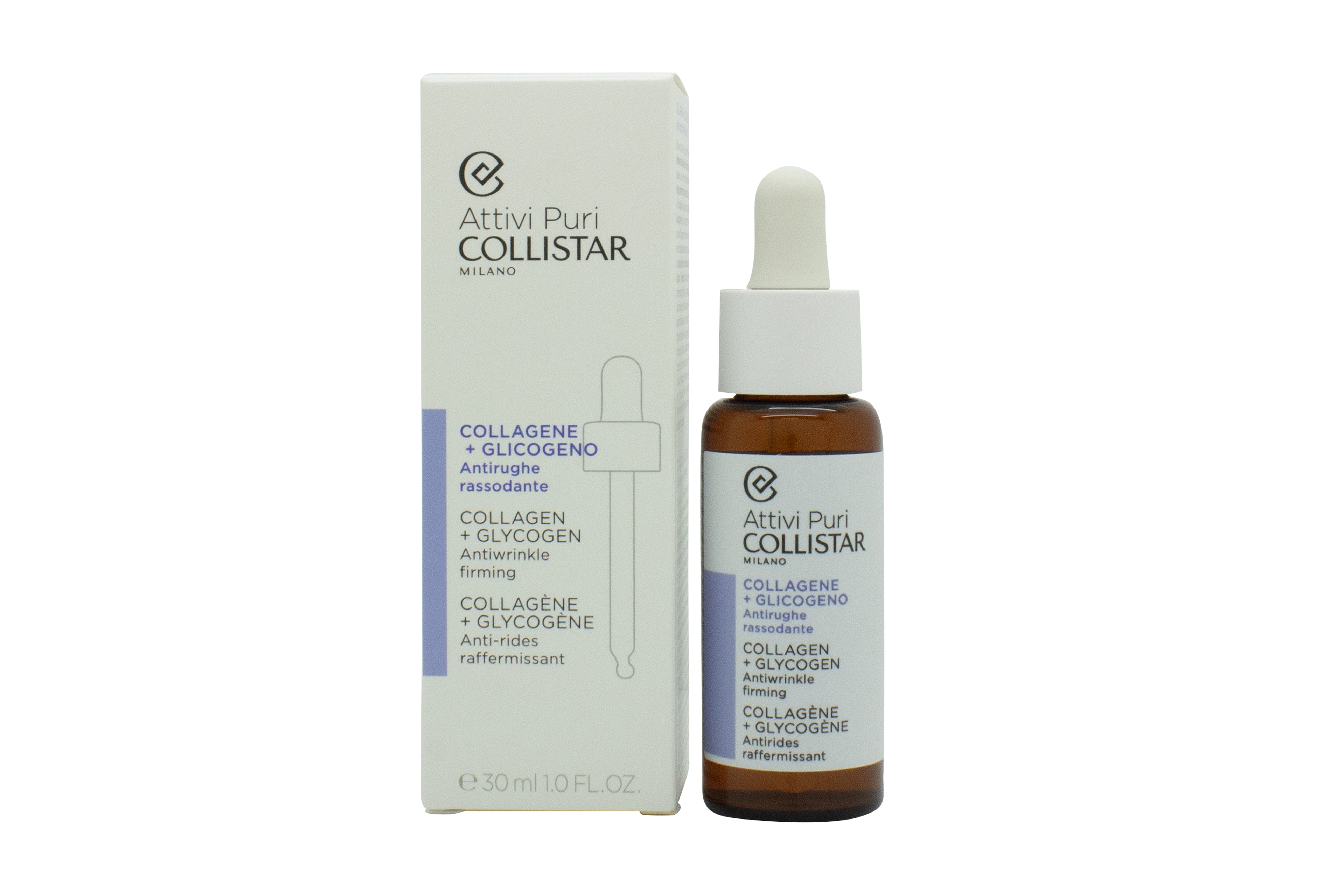 Collistar Attivi Puri Collagen + Glycogen Antiwrinkle Firming Gezicht Serum 30ml