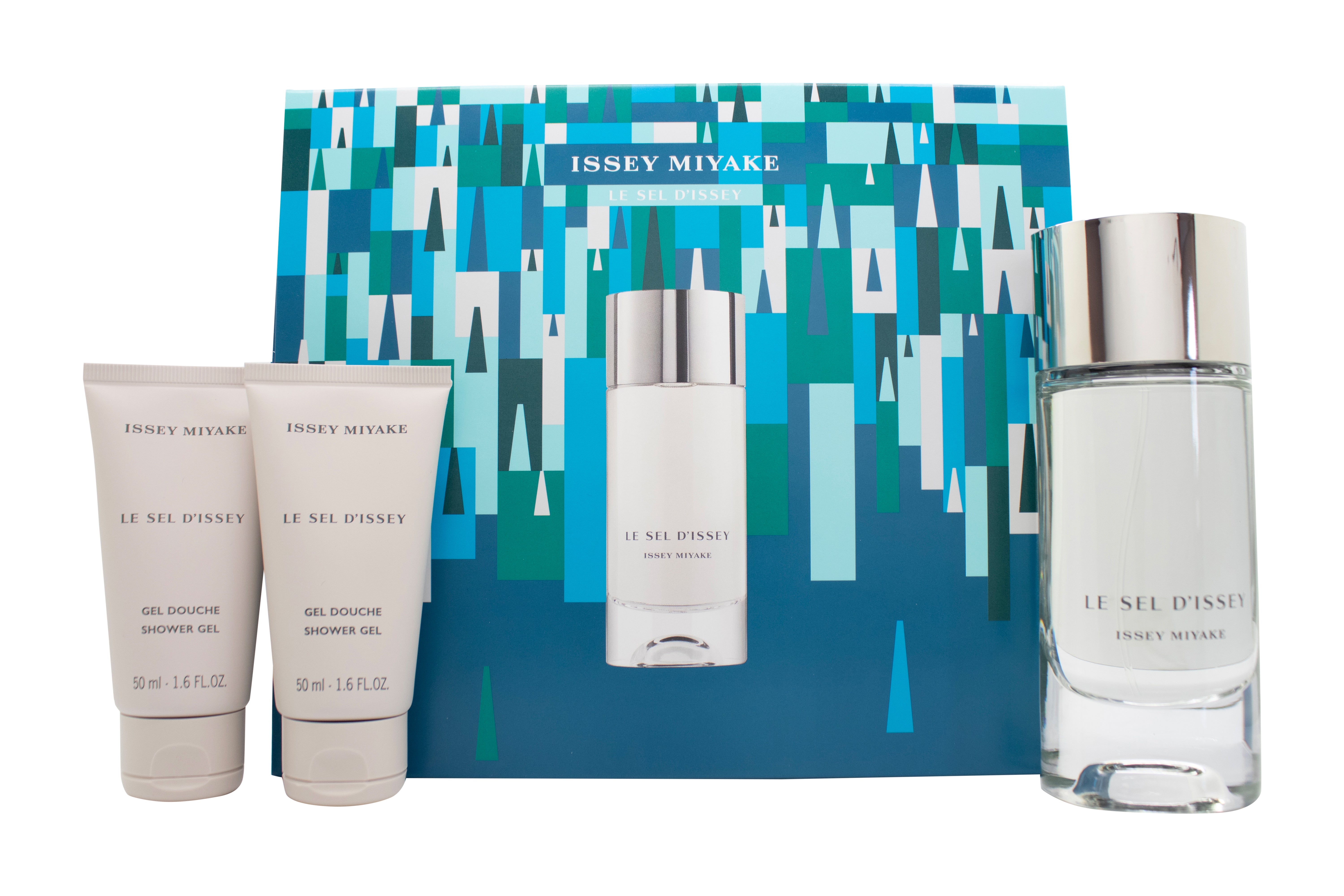 Issey Miyake Le Sel d?Issey Gift Set 100ml EDT + 2 x 50ml Shower Gel