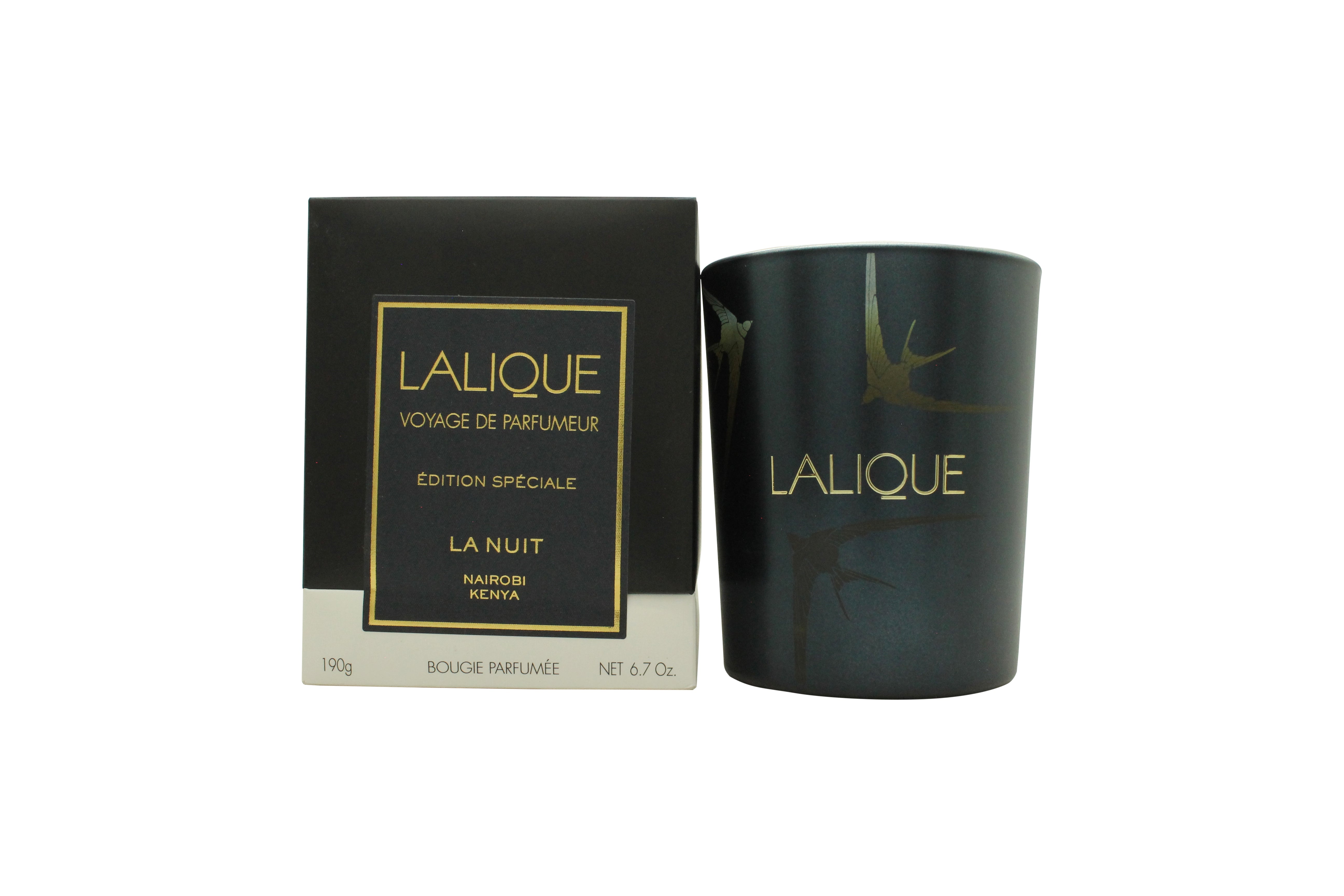 Lalique Kaars 190g - La Nuit Nairobi