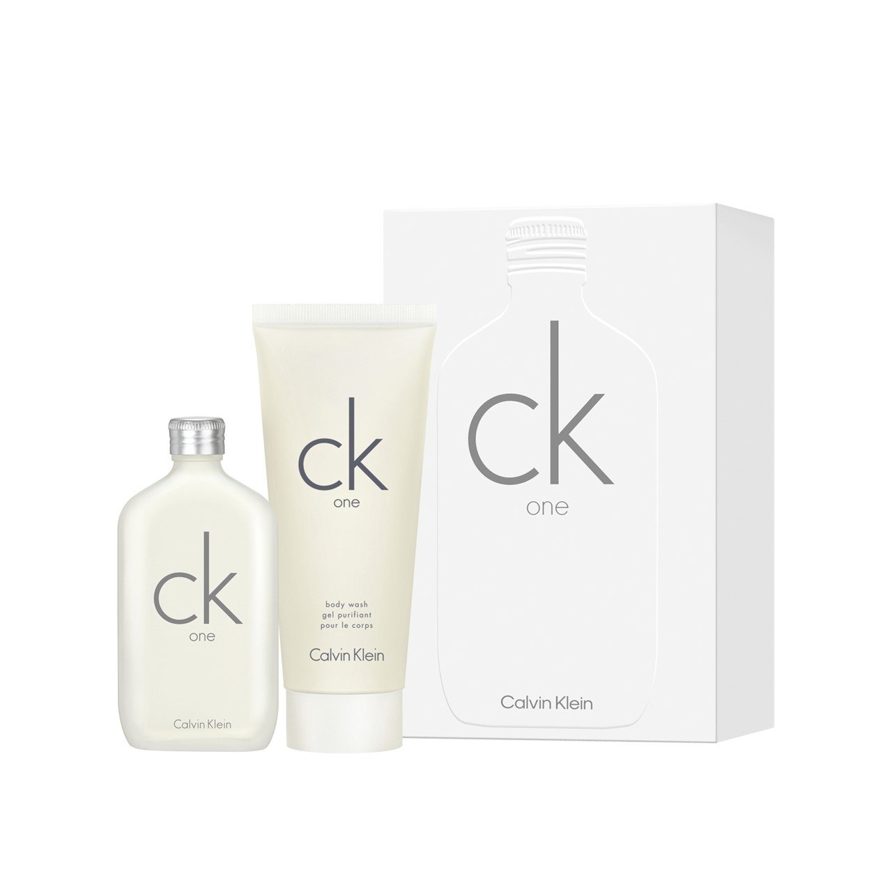 Calvin Klein CK One Geschenken 50ml EDT + 100ml  Body Wash