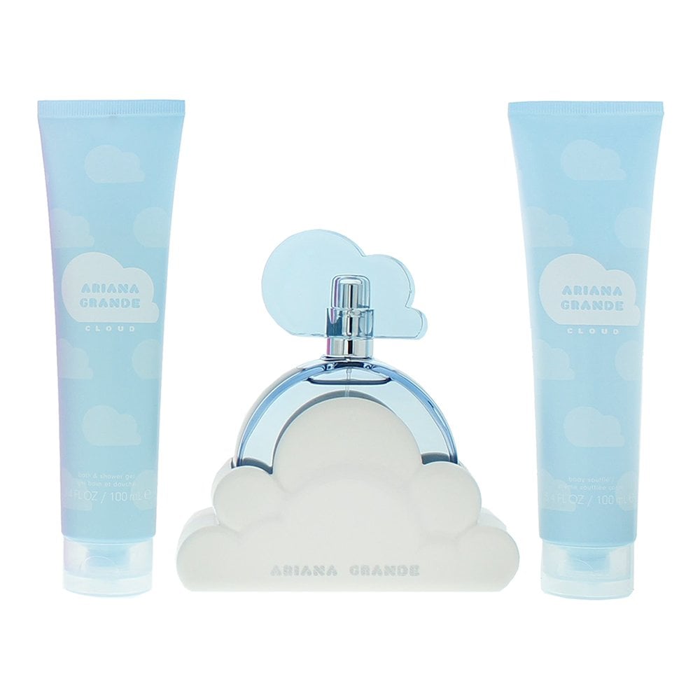 Ariana Grande Cloud Geschenkset 100ml EDP + 100ml  Shower Gel + 100ml Body Lotion