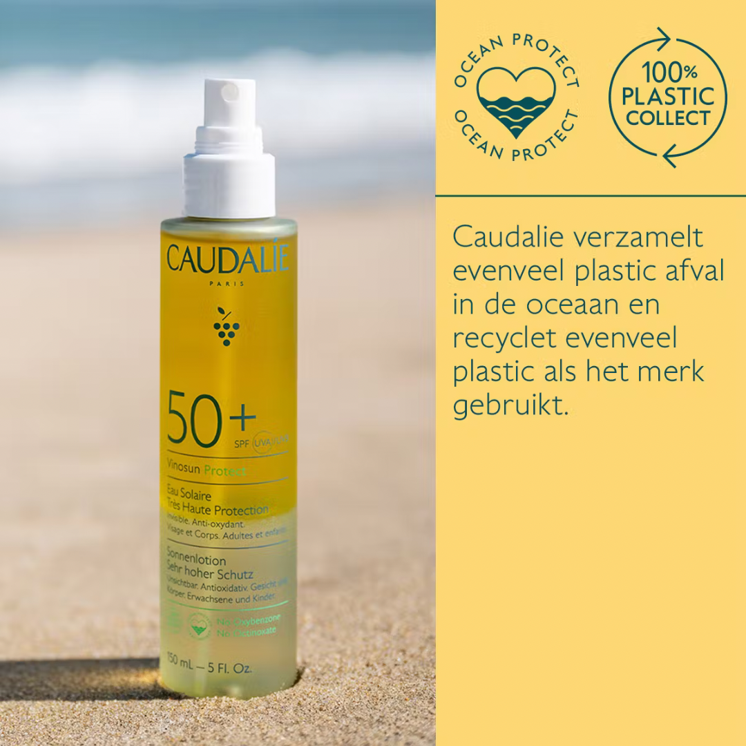 Caudalie Vinosun Protect | Zonnewater met Zeer Hoge Bescherming SPF50+ 150ml