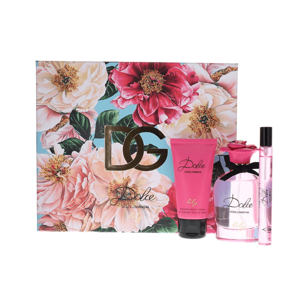 Dolce & Gabbana Dolce Lily Geschenkset 75ml EDT +  10ml EDT + 50ml Body Lotion