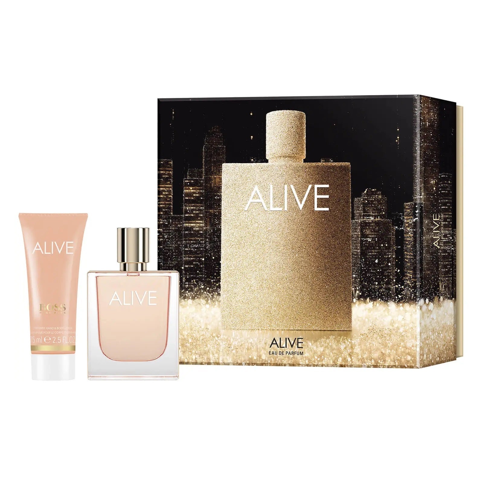 Hugo Boss Alive Geschenkset 50ml EDP + 75ml Body  Lotion