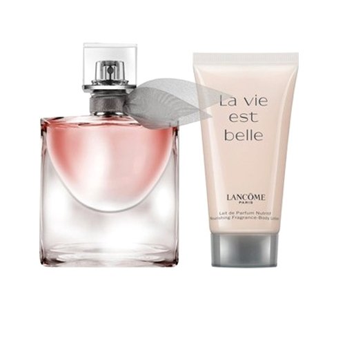 Lancome La Vie Est Belle L'Eau de Parfum Geschenkset 50ml Spray + 50ml Body Lotion