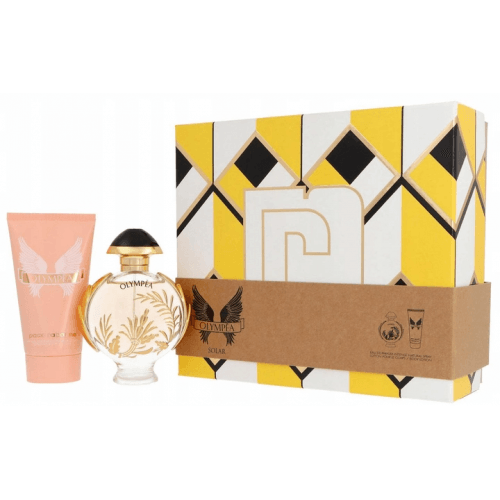 Paco Rabanne Olympéa Solar Geschenkset 50ml EDP  Spray + 75ml Body Lotion