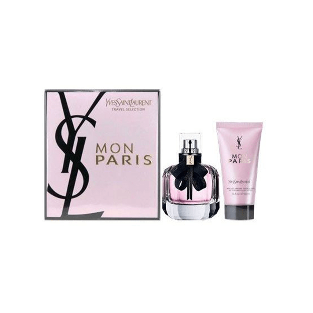 Yves Saint Laurent Mon Paris Geschenkset 50ml EDP +  50ml Body Lotion